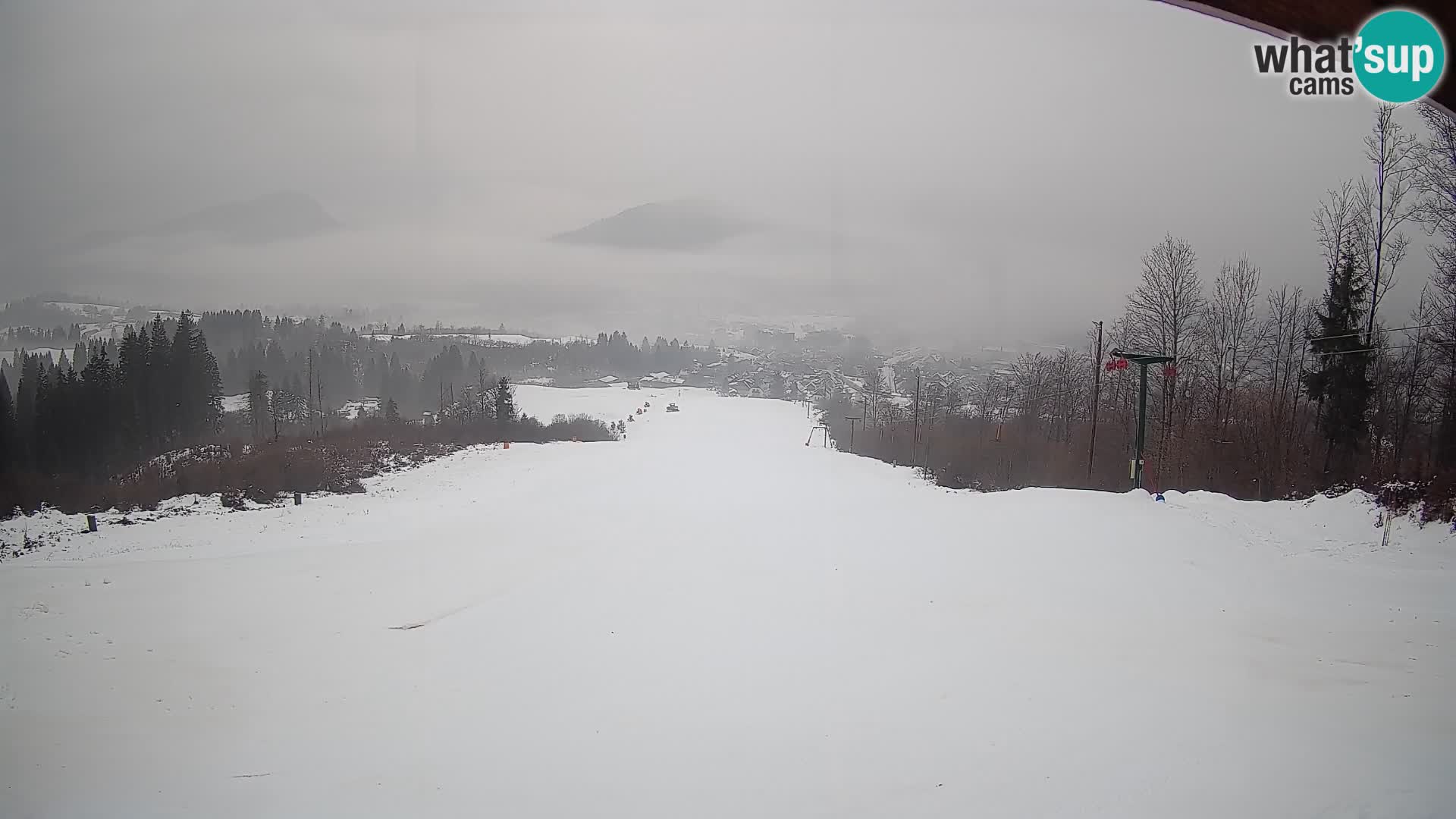 Webcam Bohinjska Bistrica – Live View from Kozji Hrbet Ski Station
