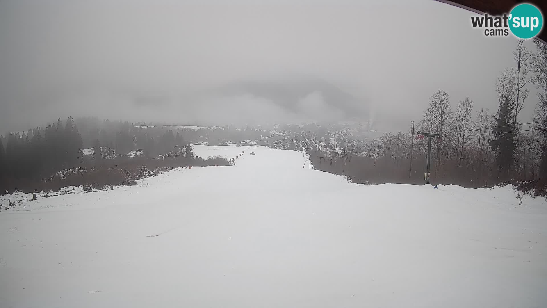 Webcam Bohinjska Bistrica – Vue en direct depuis la station de ski Kozji Hrbet