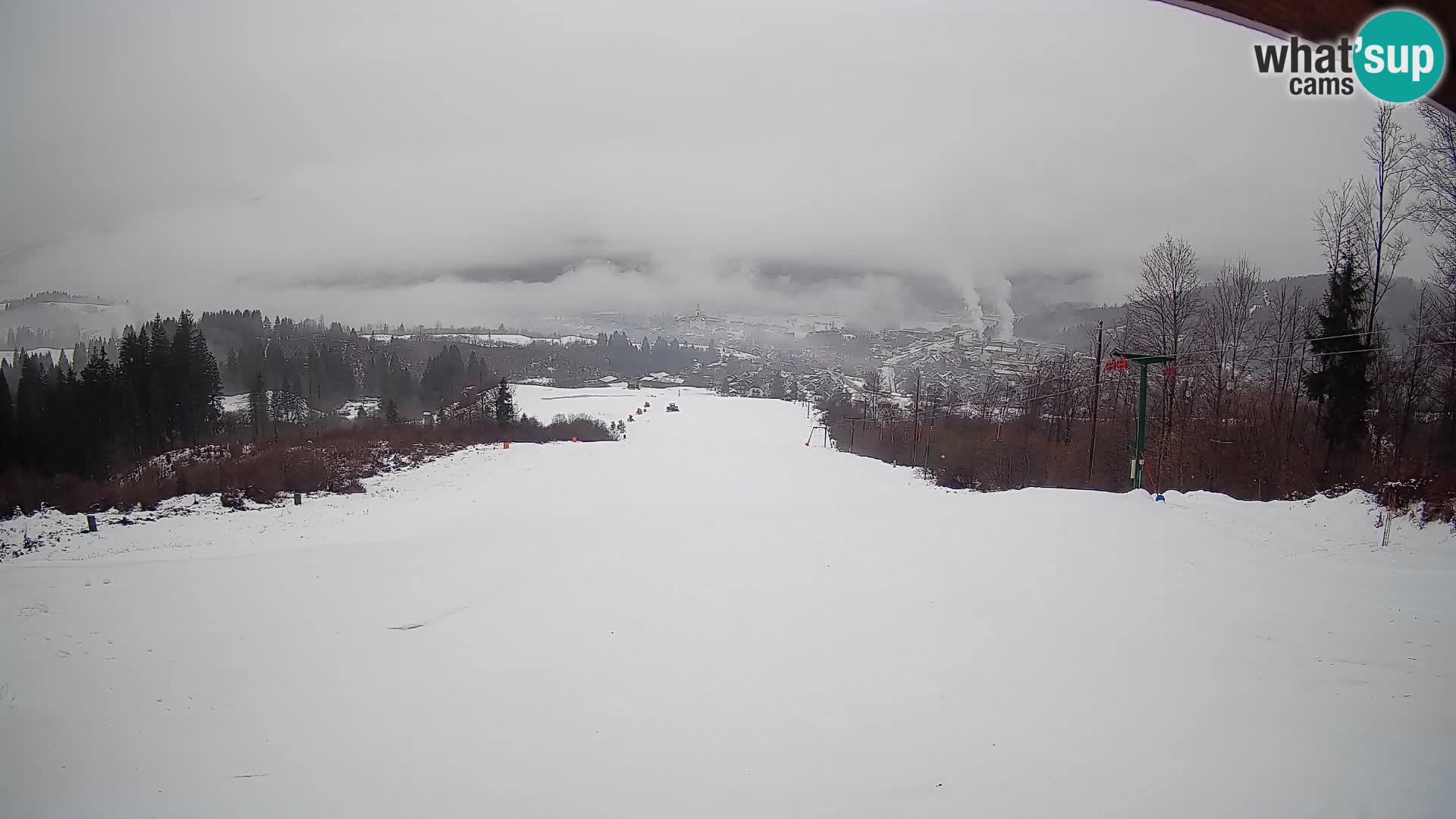 Livekamera Bohinjska Bistrica – Liveblick von der Skistation Kozji Hrbet