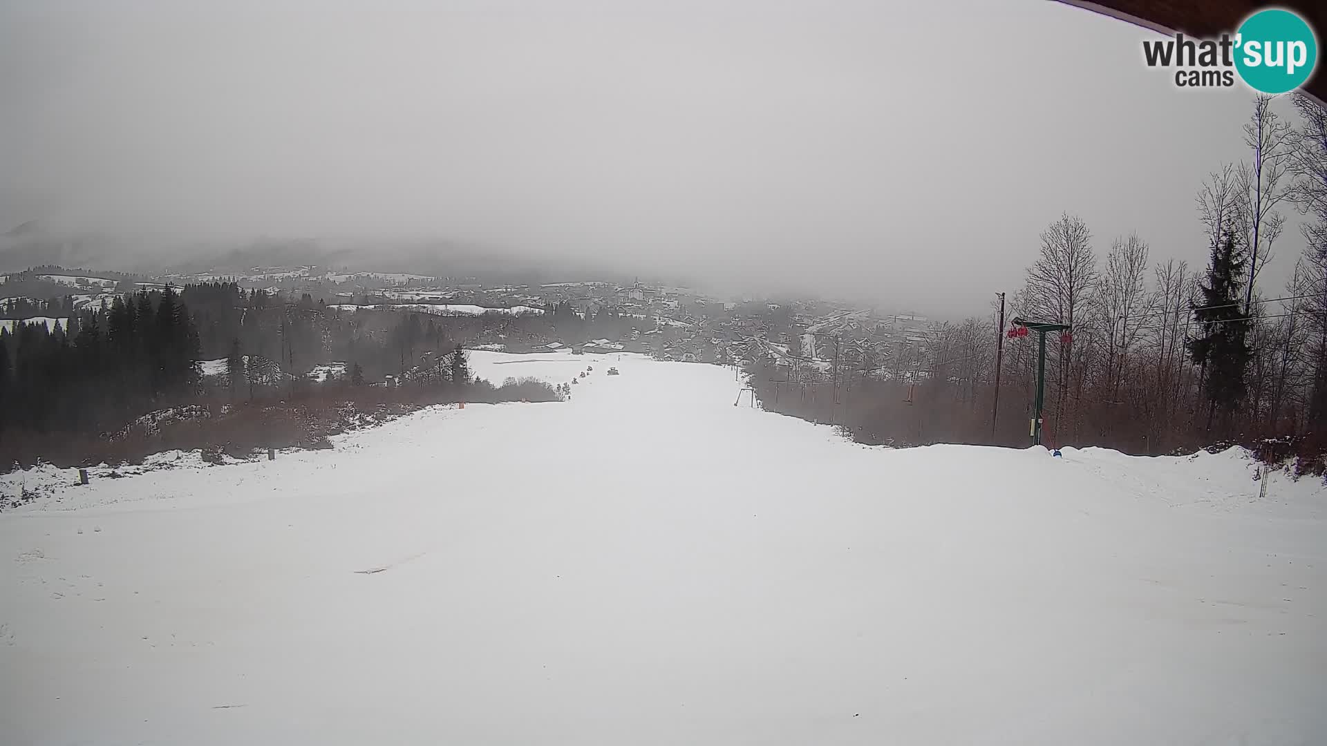 Webcam Bohinjska Bistrica – Live View from Kozji Hrbet Ski Station