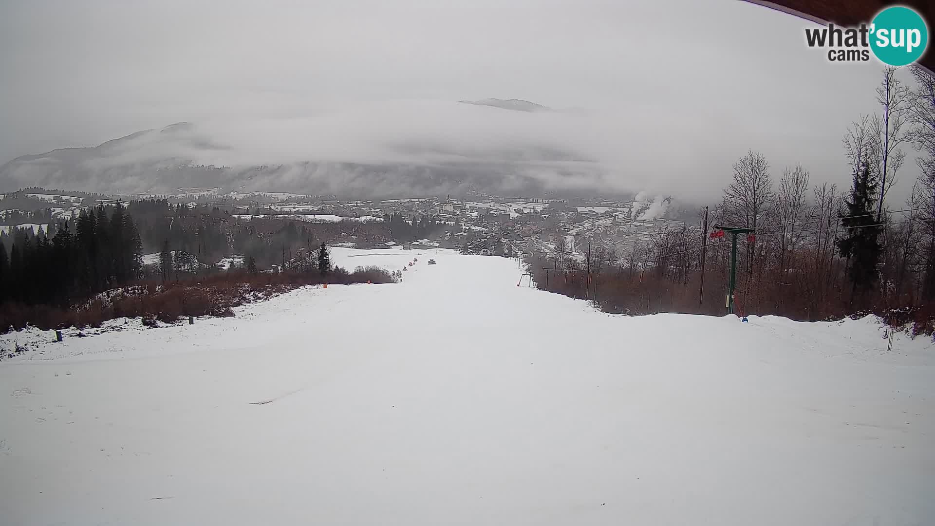 Webcam Bohinjska Bistrica – Vista live dalla stazione sciistica Kozji Hrbet