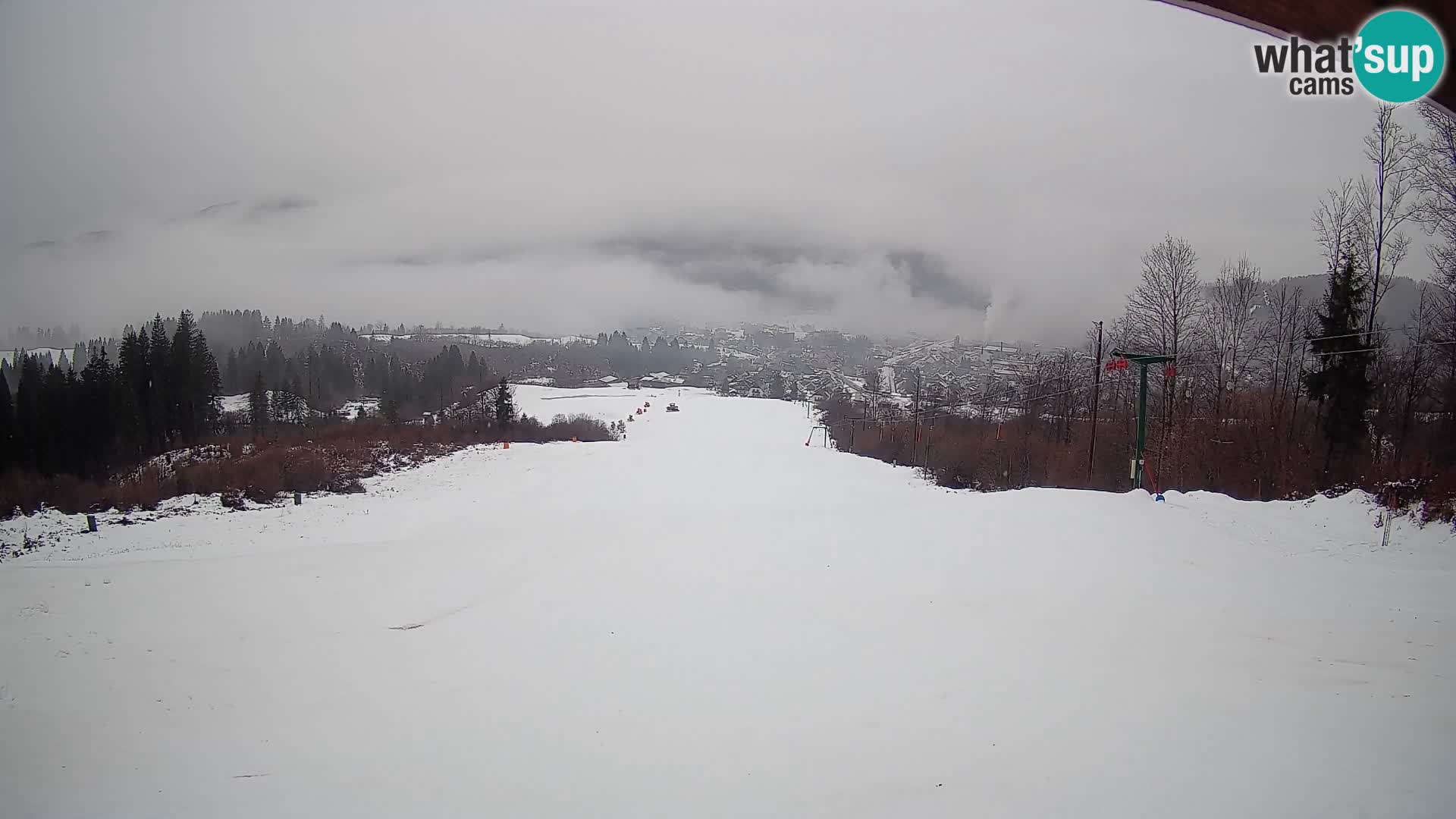 Webcam Bohinjska Bistrica – Live View from Kozji Hrbet Ski Station