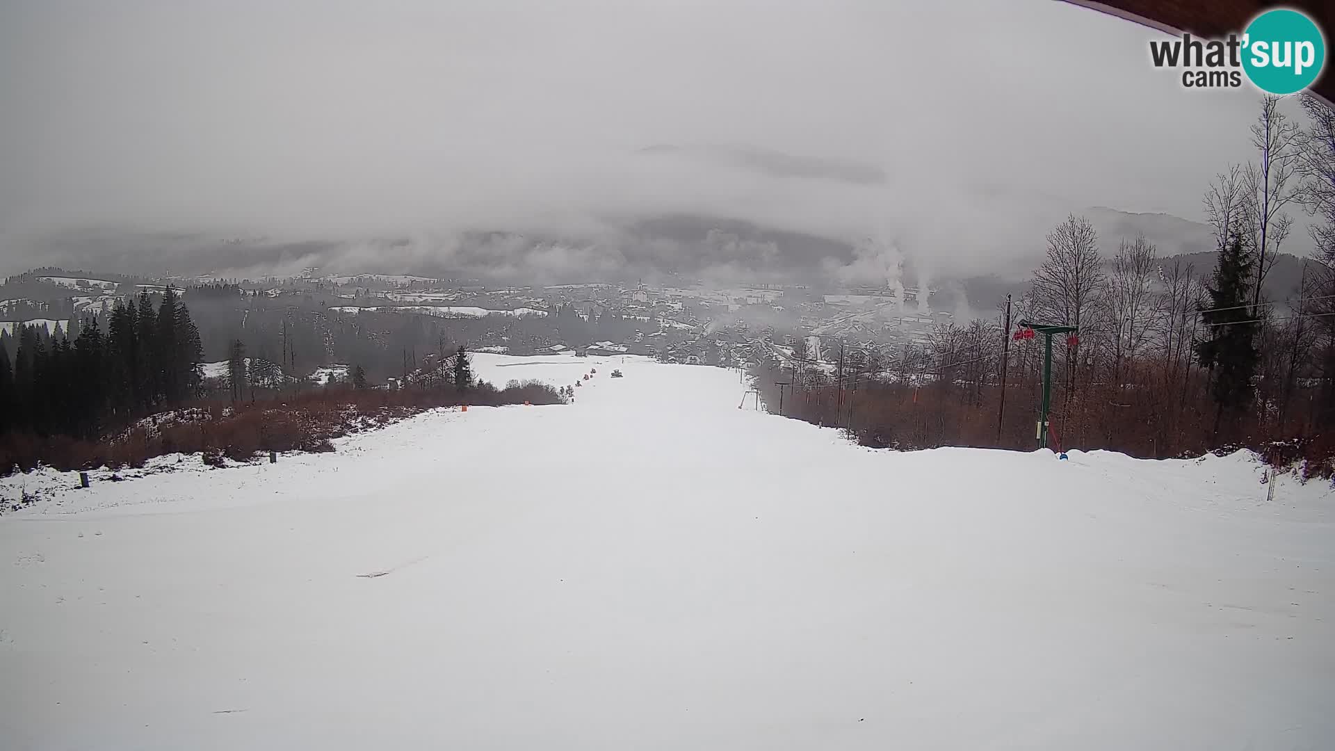 Webcam Bohinjska Bistrica – Live View from Kozji Hrbet Ski Station