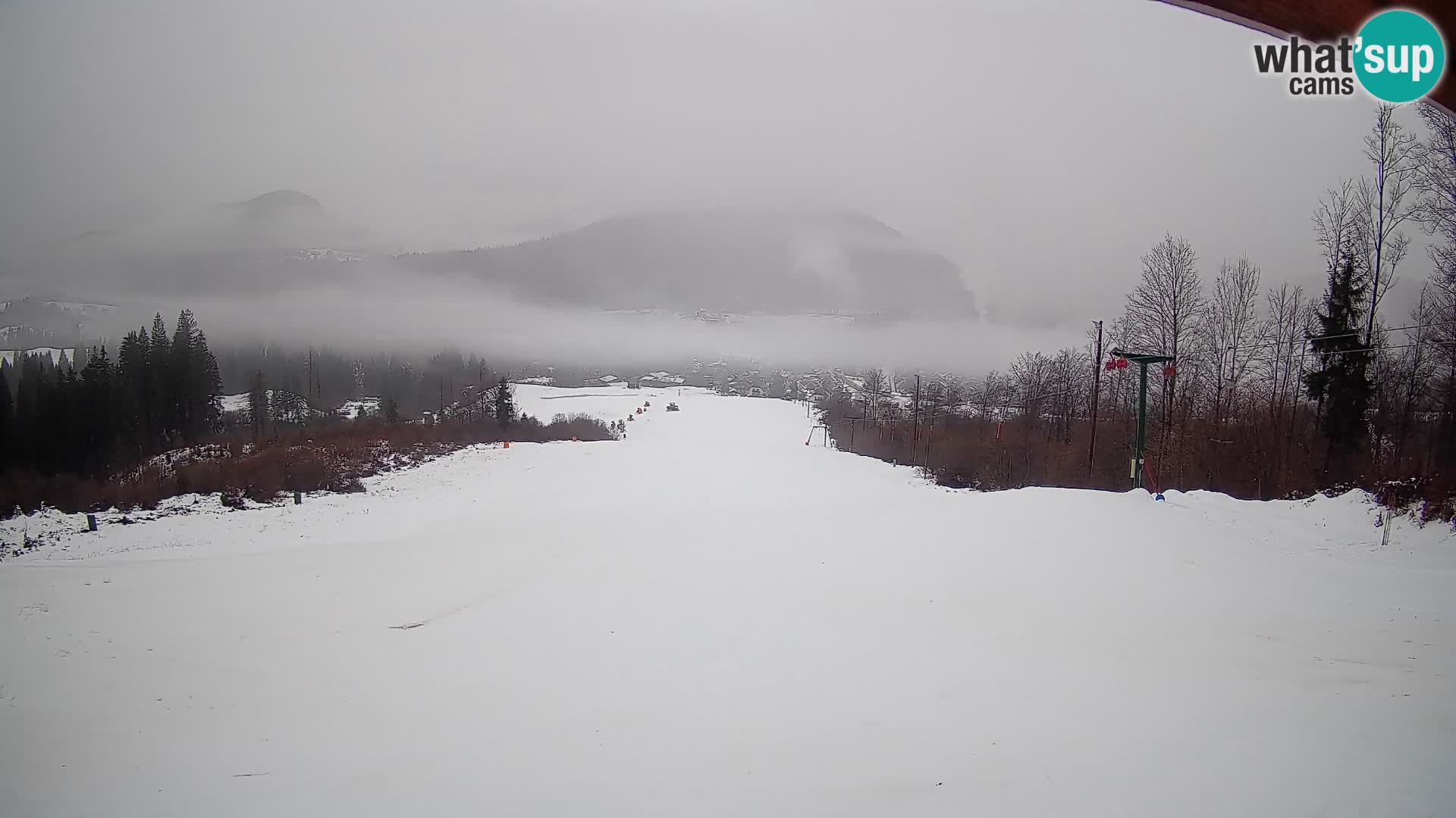 Webcam Bohinjska Bistrica – Live View from Kozji Hrbet Ski Station