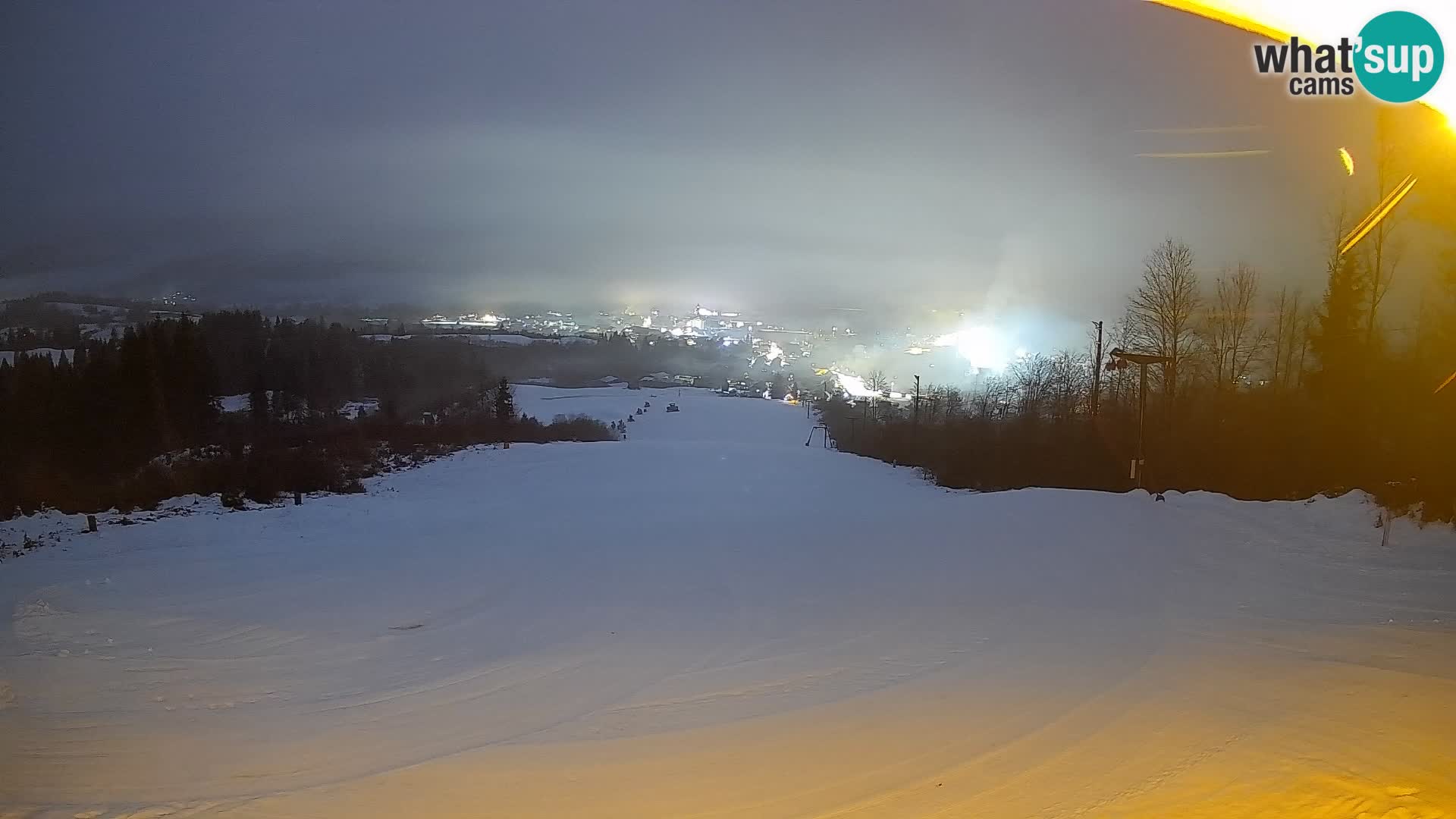 Webcam Bohinjska Bistrica – Live View from Kozji Hrbet Ski Station