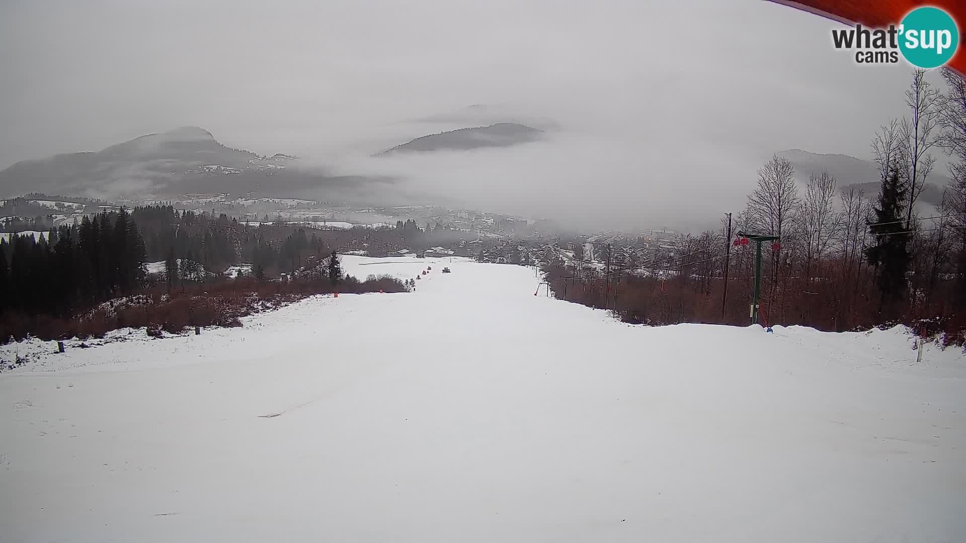 Livekamera Bohinjska Bistrica – Liveblick von der Skistation Kozji Hrbet