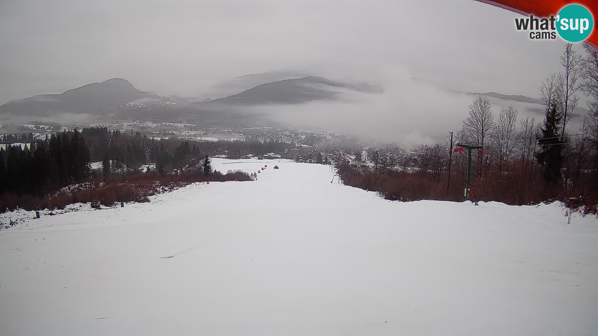 Webcam Bohinjska Bistrica – Vista live dalla stazione sciistica Kozji Hrbet