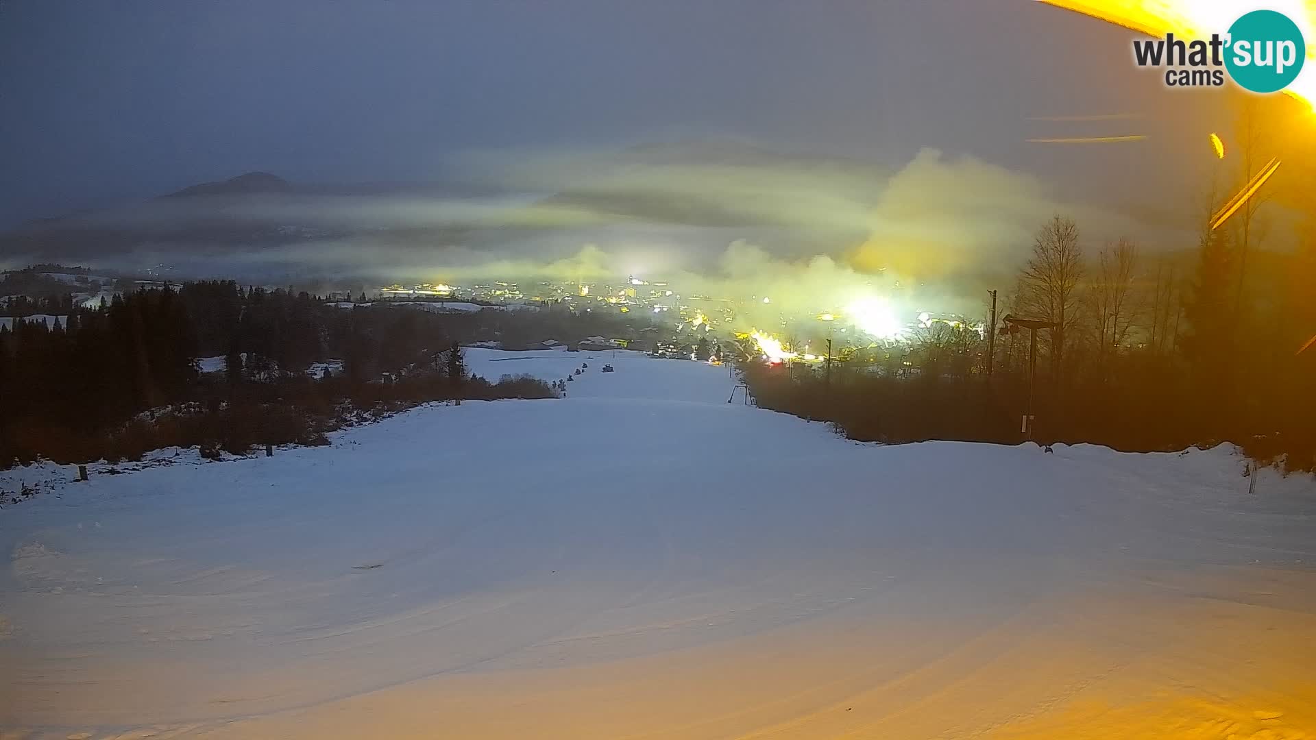 Webcam Bohinjska Bistrica – Vista live dalla stazione sciistica Kozji Hrbet