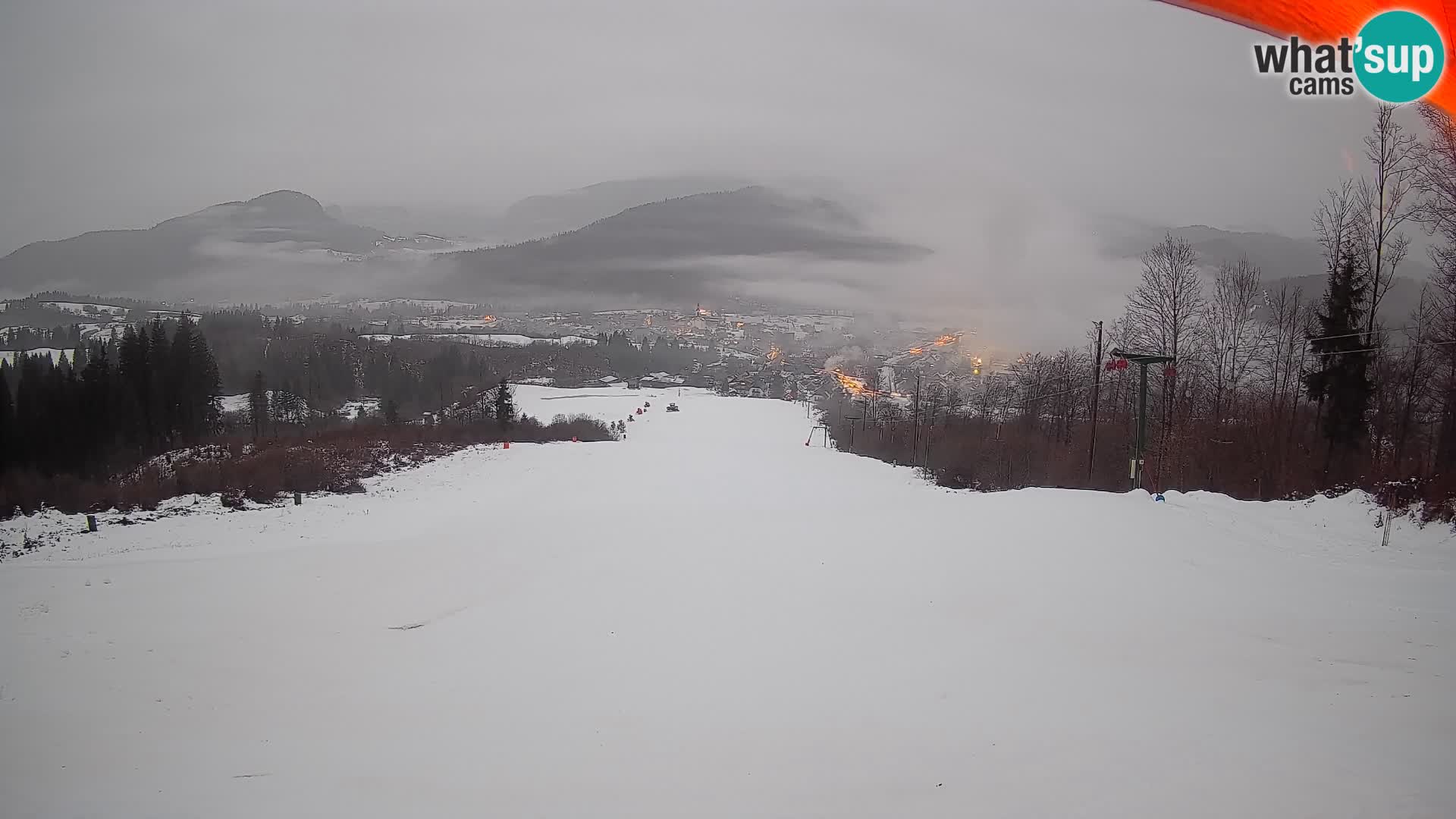 Webcam Bohinjska Bistrica – Vista live dalla stazione sciistica Kozji Hrbet