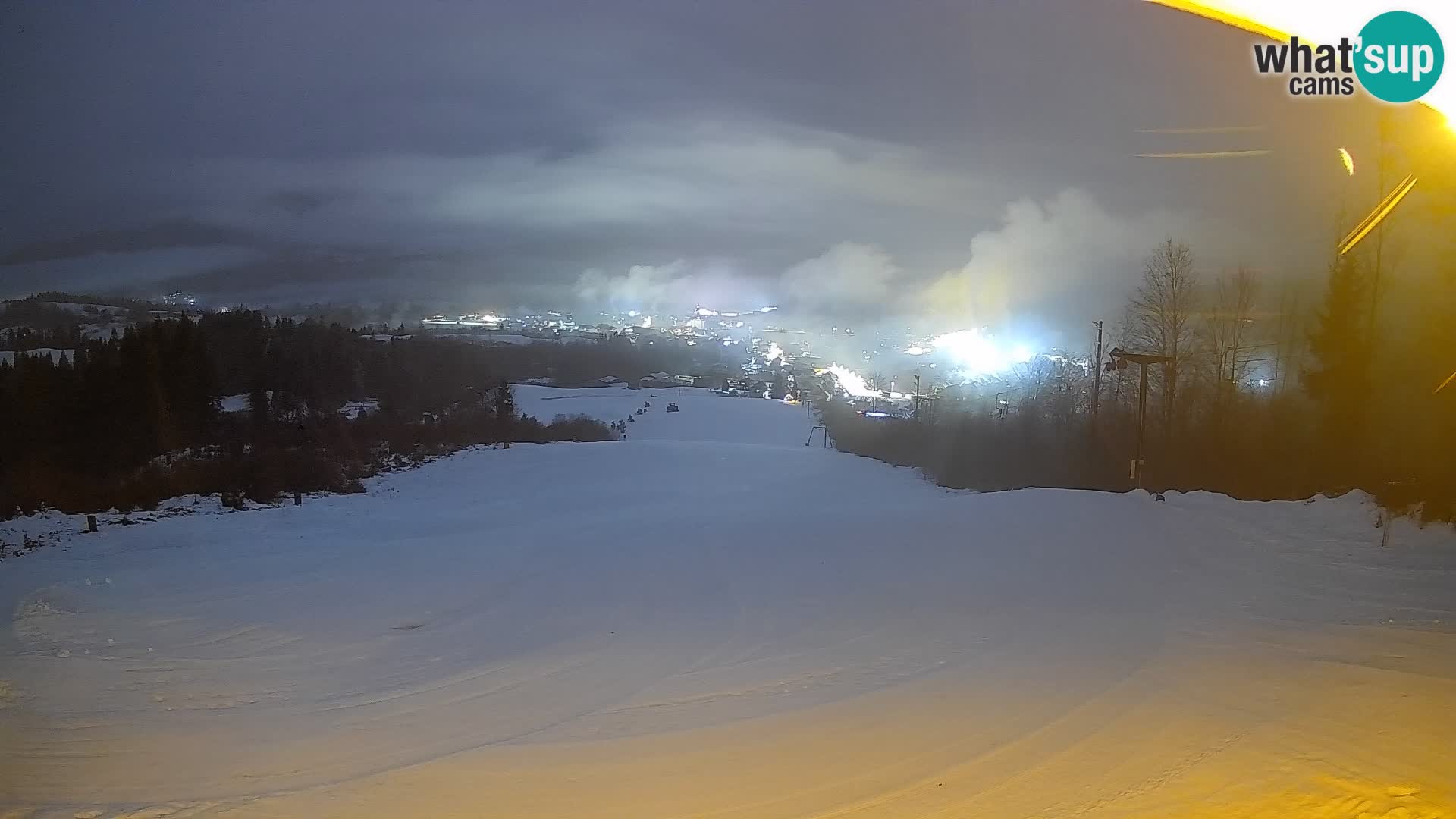 Webcam Bohinjska Bistrica – Live View from Kozji Hrbet Ski Station