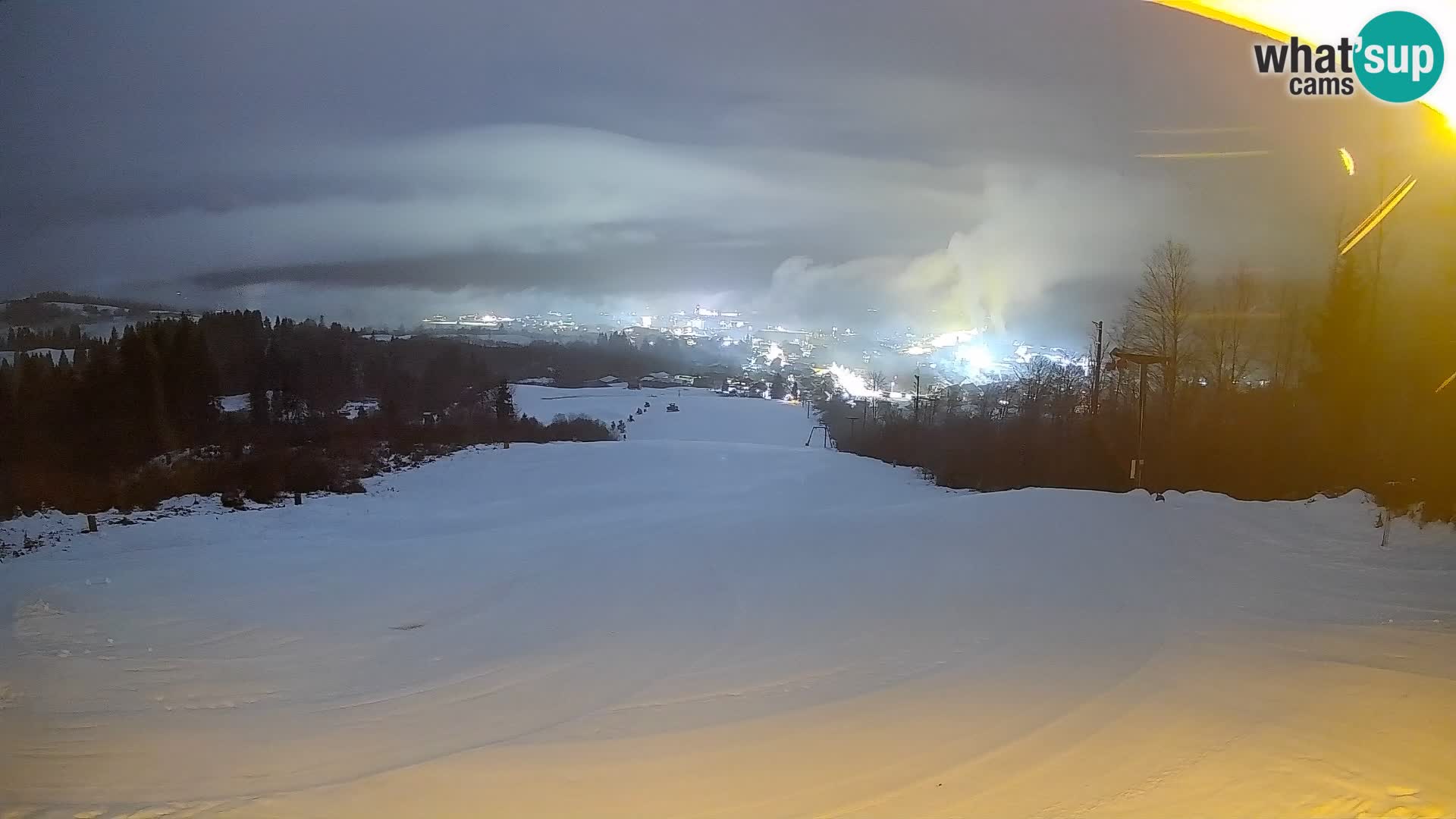 Webcam Bohinjska Bistrica – Live View from Kozji Hrbet Ski Station