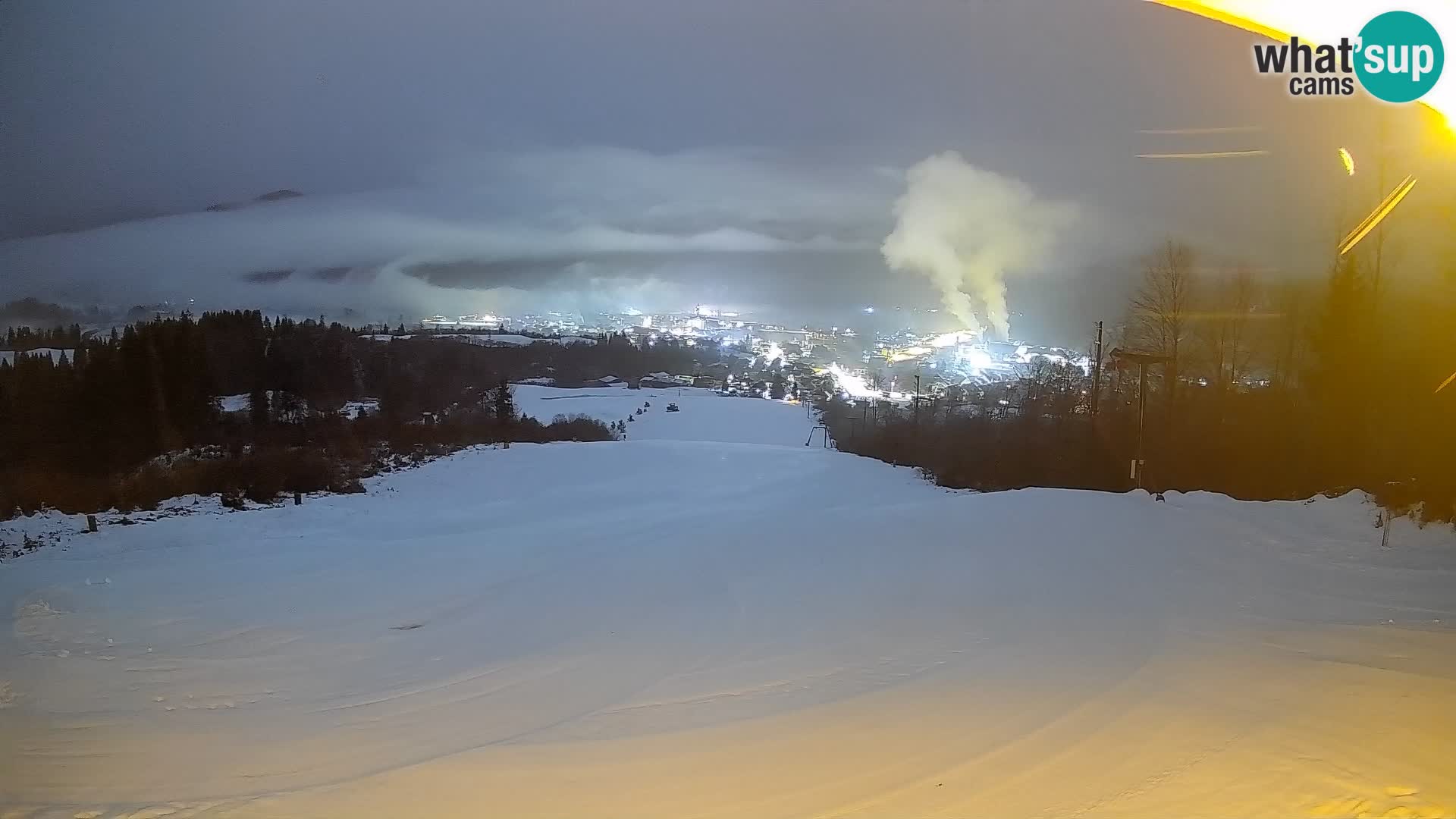 Cámara en vivo Bohinjska Bistrica – Vista en directo desde la estación de esquí Kozji Hrbet
