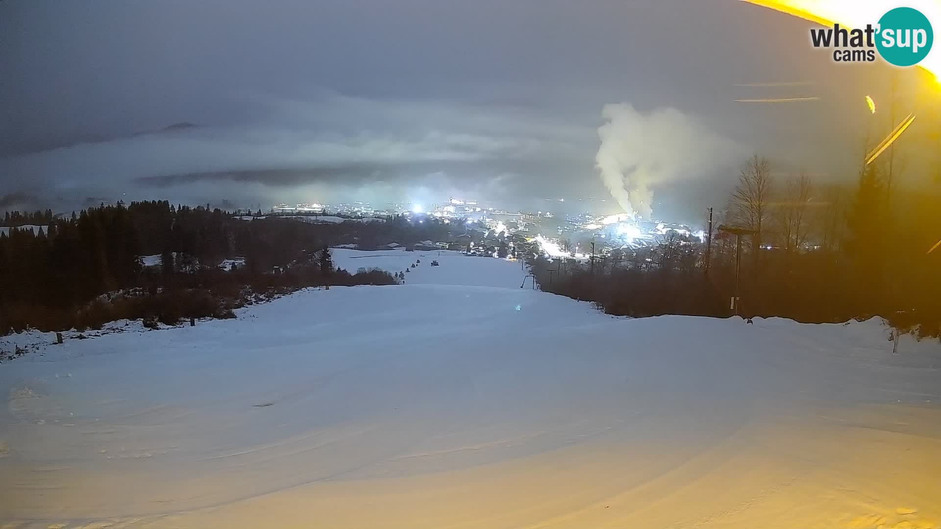 Webcam Bohinjska Bistrica – Live View from Kozji Hrbet Ski Station