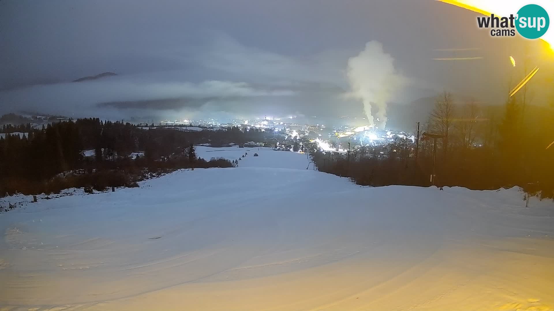 Cámara en vivo Bohinjska Bistrica – Vista en directo desde la estación de esquí Kozji Hrbet