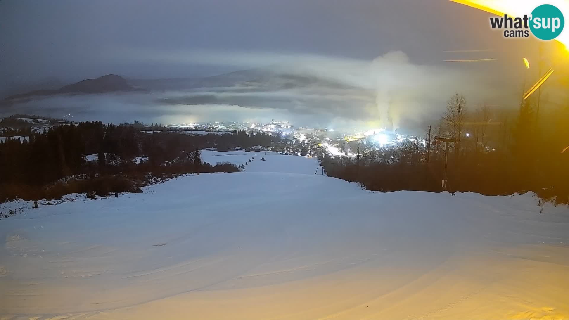 Livekamera Bohinjska Bistrica – Liveblick von der Skistation Kozji Hrbet