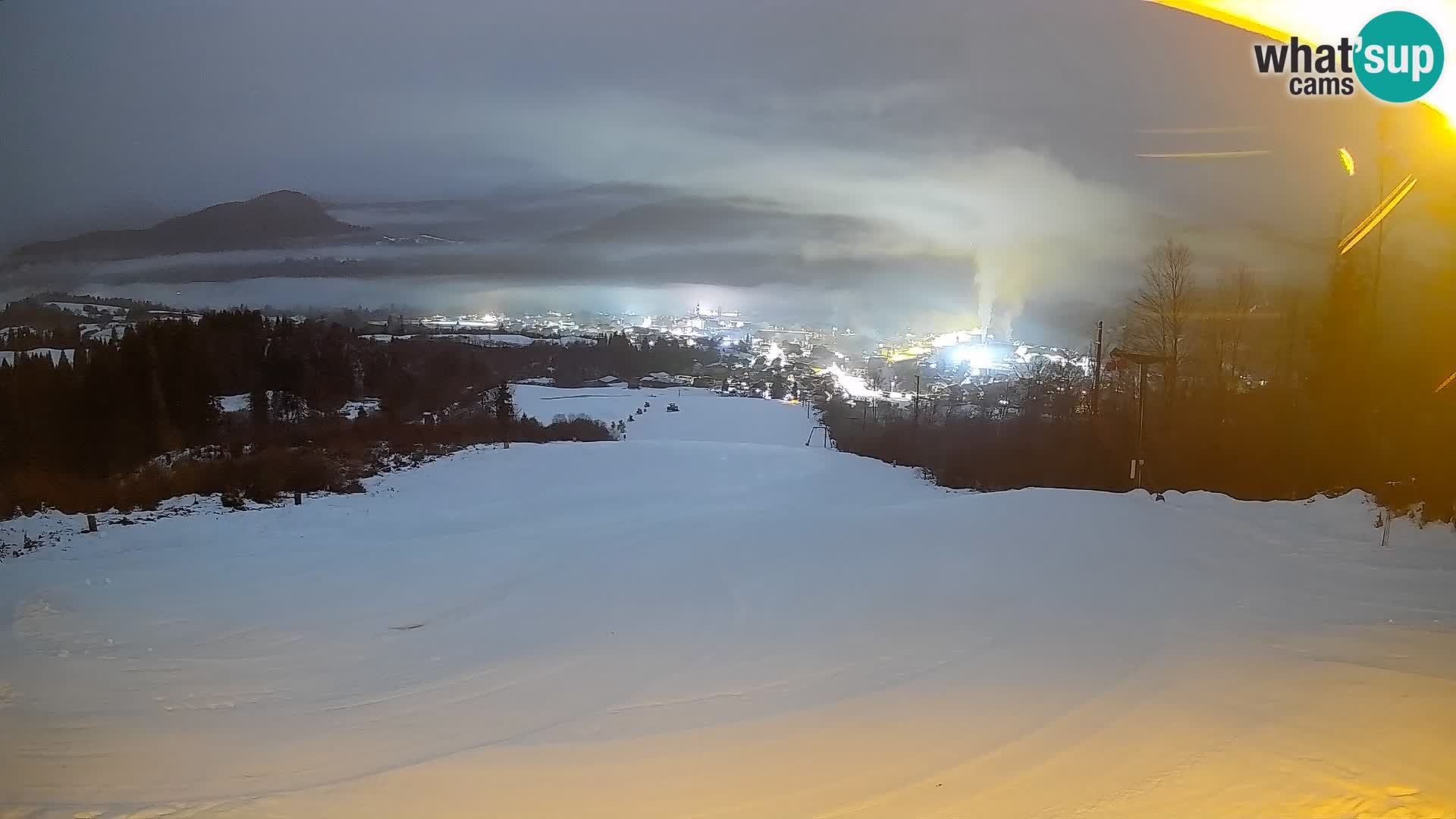 Webcam Bohinjska Bistrica – Vue en direct depuis la station de ski Kozji Hrbet