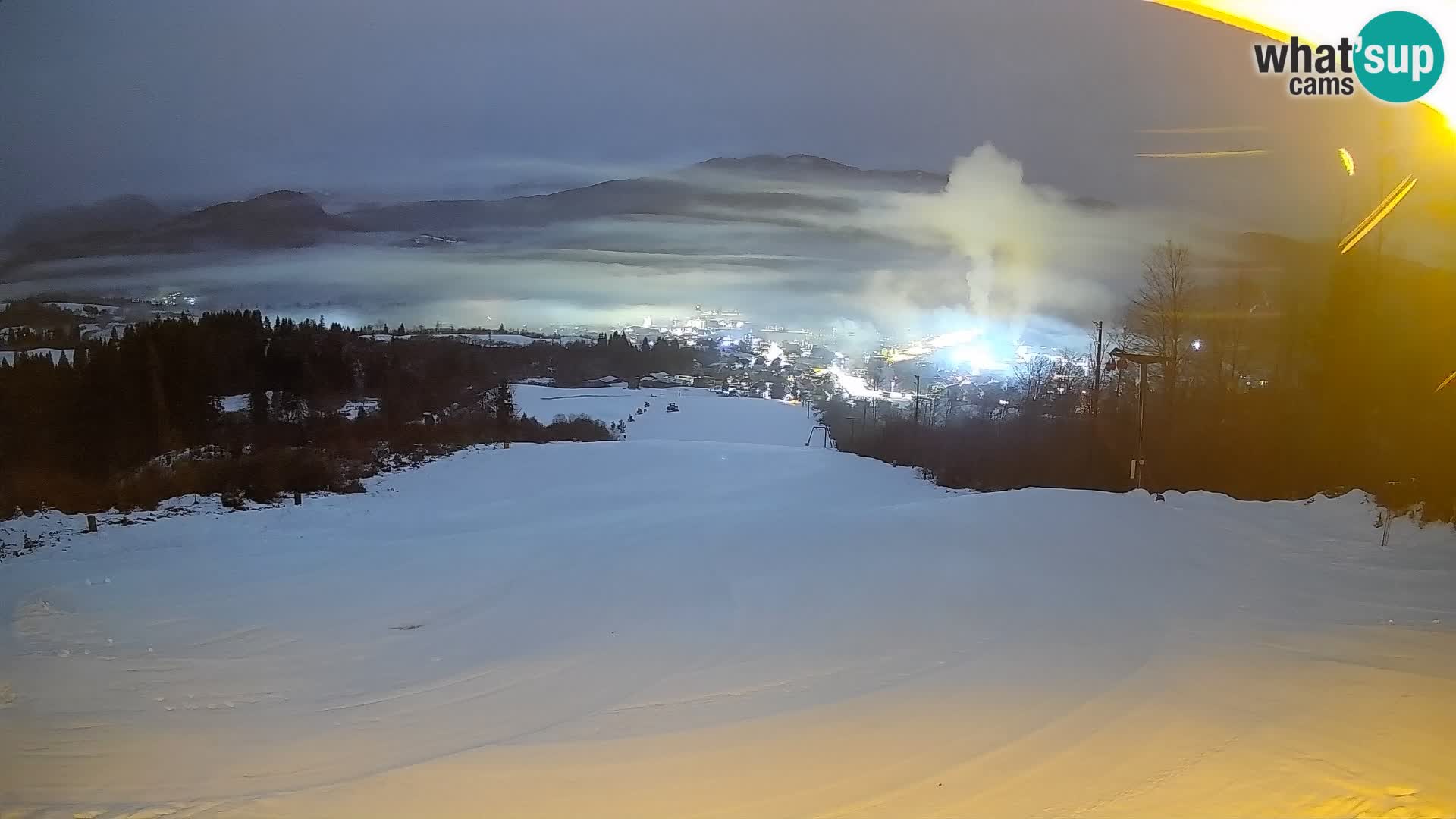 Webcam Bohinjska Bistrica – Vista live dalla stazione sciistica Kozji Hrbet