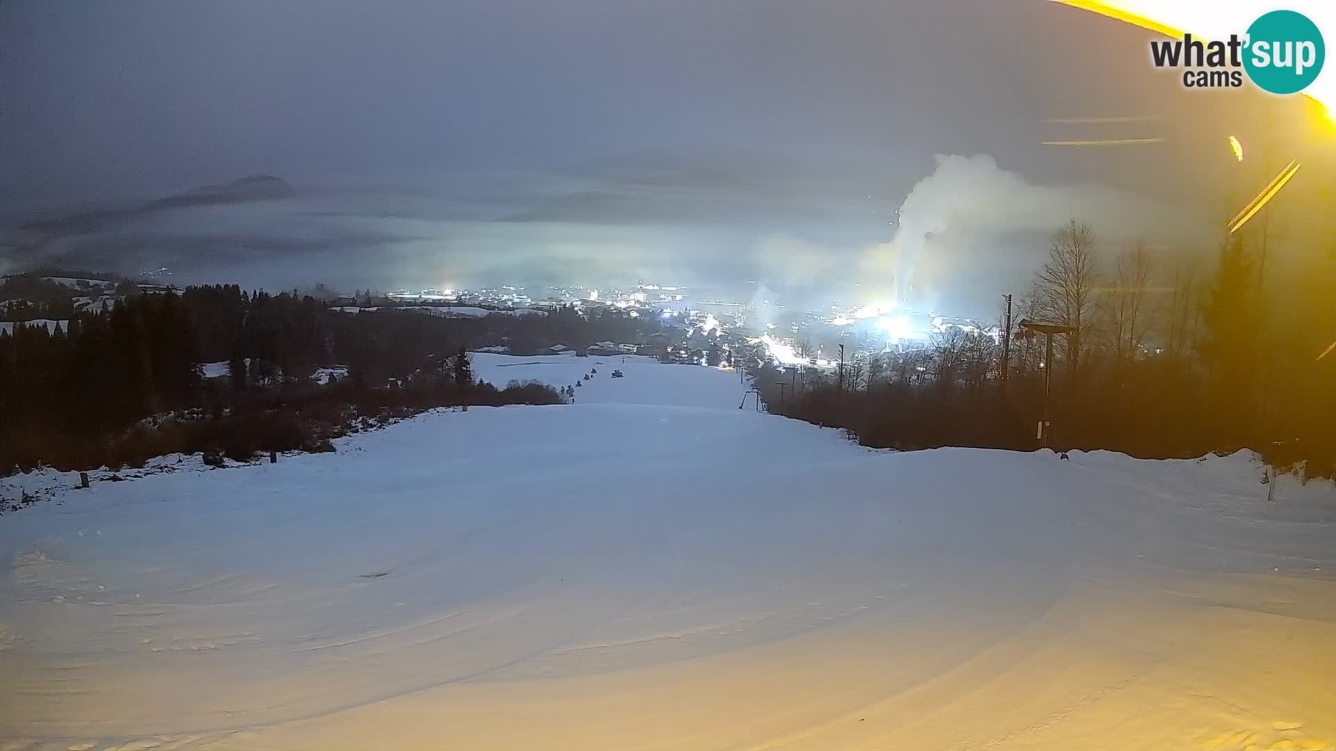 Webcam Bohinjska Bistrica – Vue en direct depuis la station de ski Kozji Hrbet