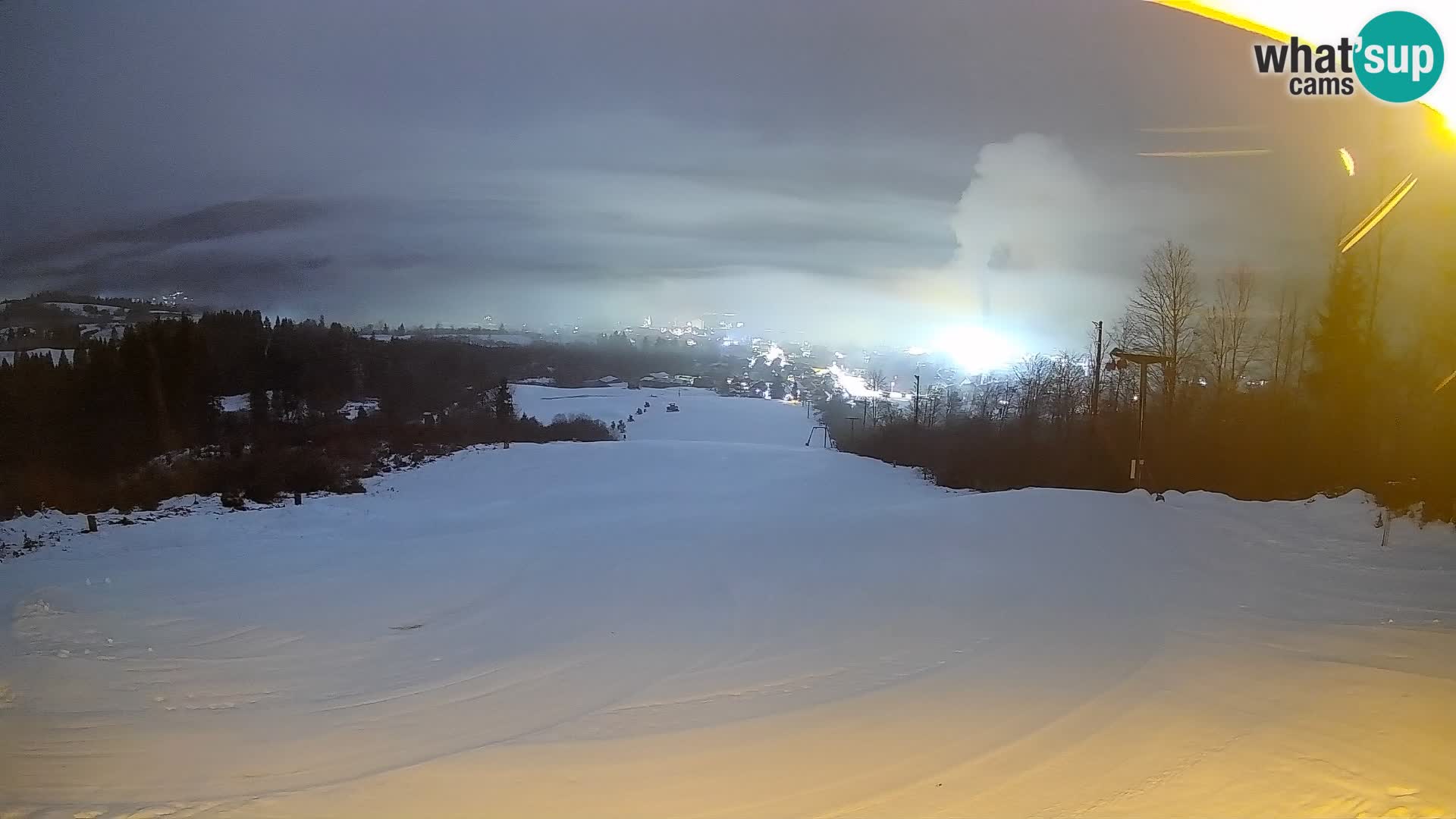 Webcam Bohinjska Bistrica – Vista live dalla stazione sciistica Kozji Hrbet