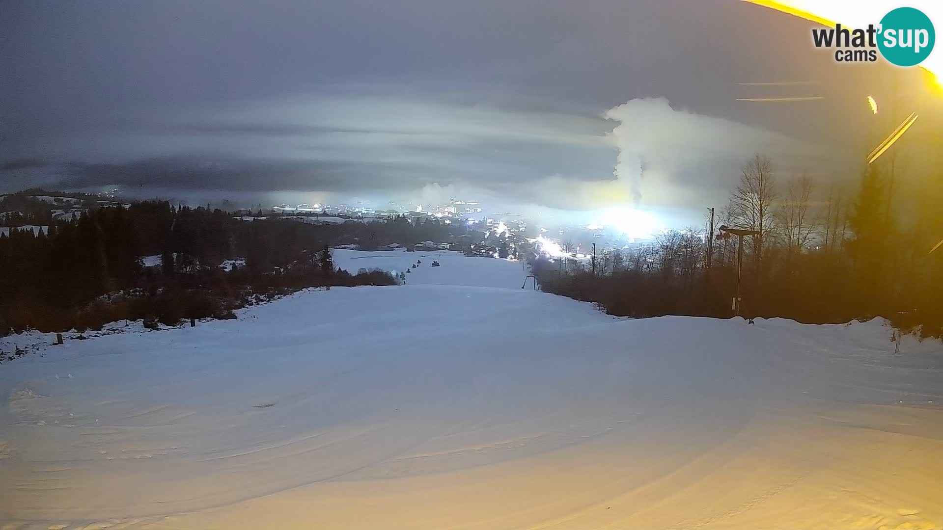 Webcam Bohinjska Bistrica – Live View from Kozji Hrbet Ski Station