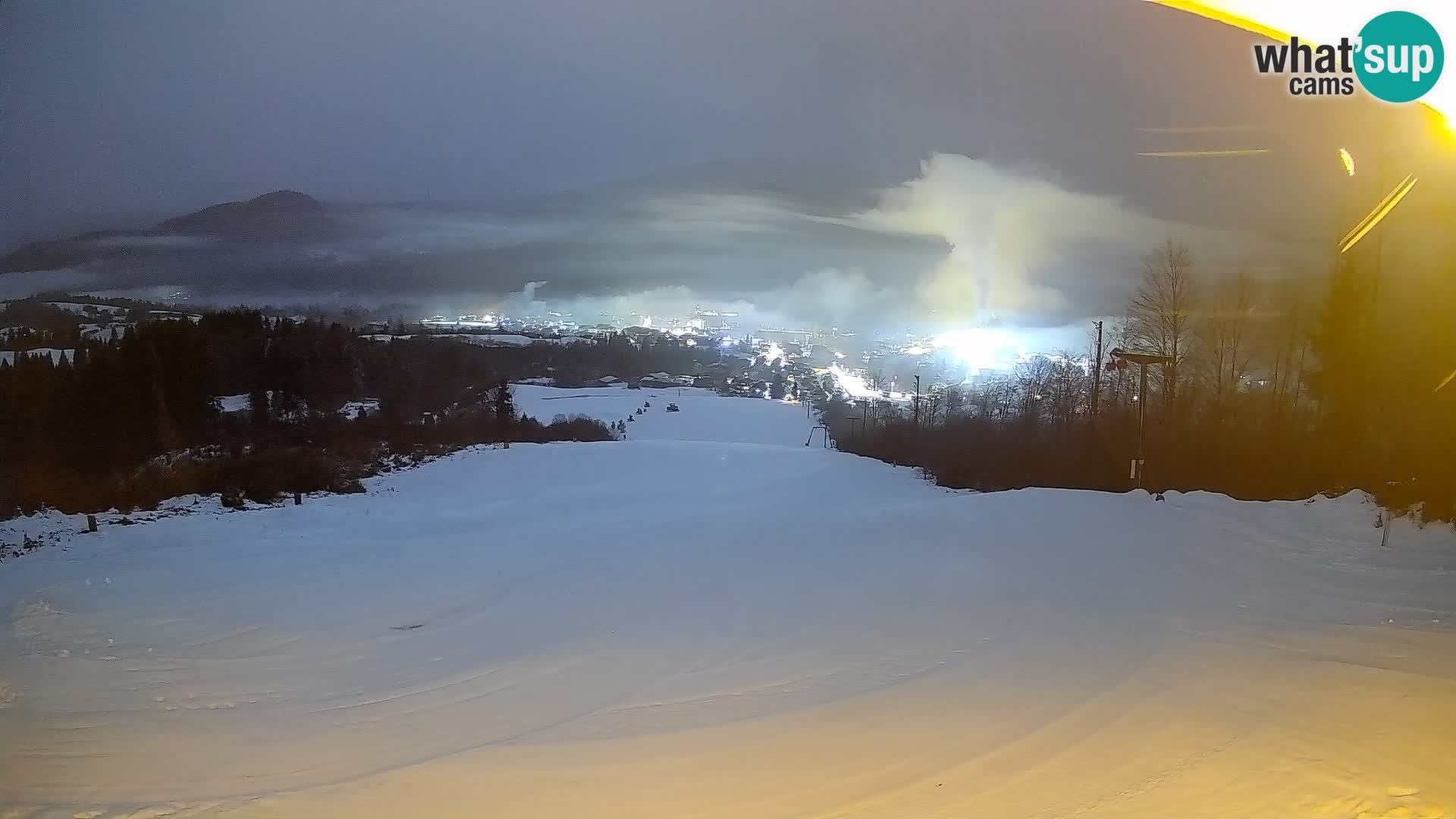 Webcam Bohinjska Bistrica – Vue en direct depuis la station de ski Kozji Hrbet