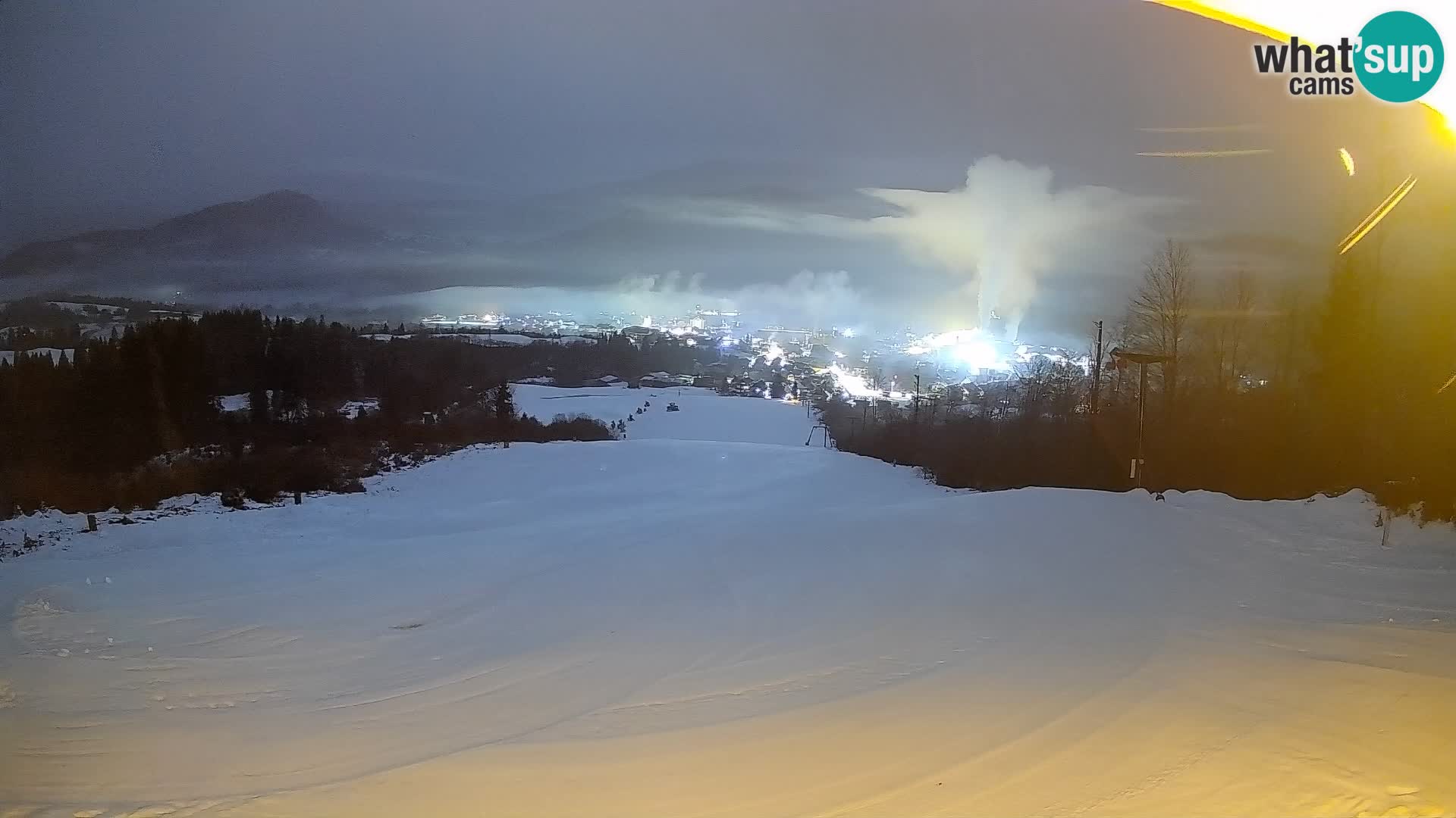 Cámara en vivo Bohinjska Bistrica – Vista en directo desde la estación de esquí Kozji Hrbet