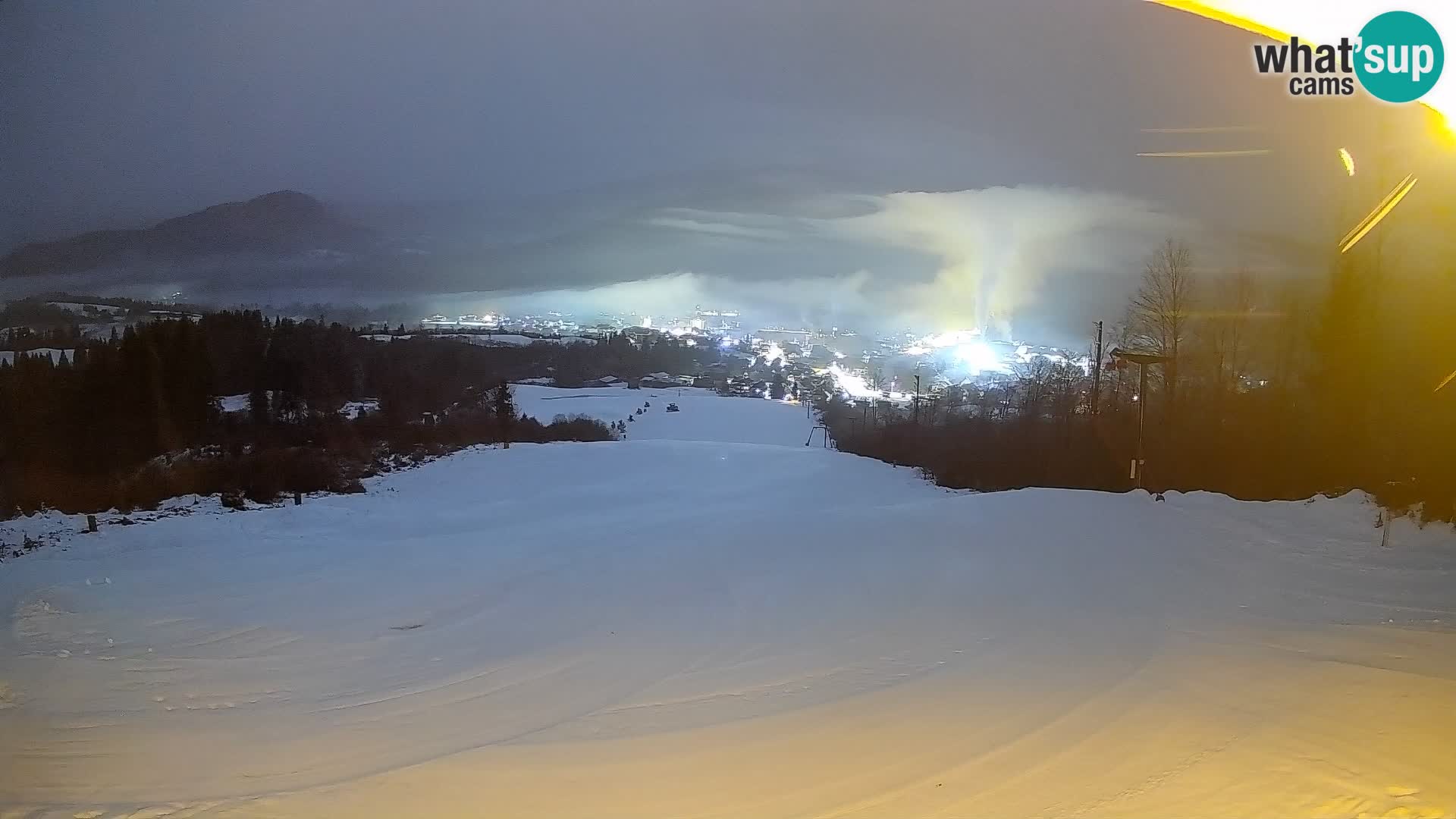 Webcam Bohinjska Bistrica – Vista live dalla stazione sciistica Kozji Hrbet