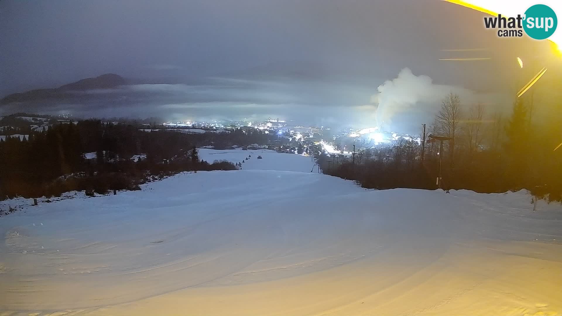 Webcam Bohinjska Bistrica – Live View from Kozji Hrbet Ski Station