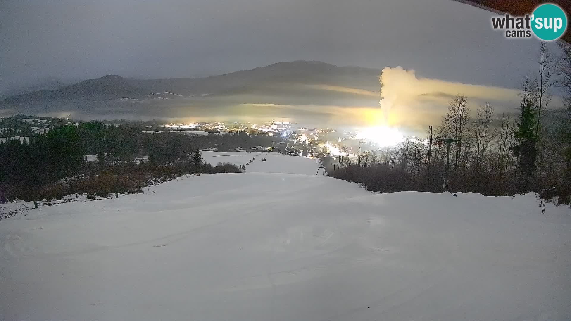 Livekamera Bohinjska Bistrica – Liveblick von der Skistation Kozji Hrbet