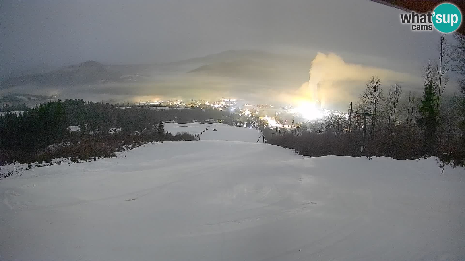 Webcam Bohinjska Bistrica – Vista live dalla stazione sciistica Kozji Hrbet