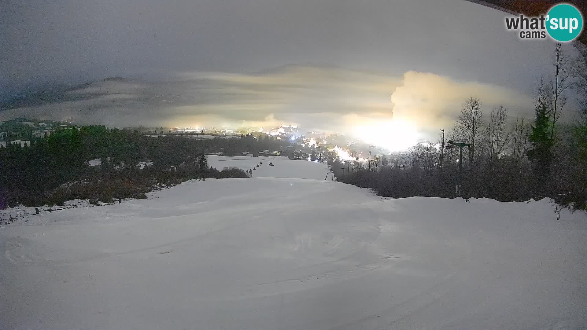 Webcam Bohinjska Bistrica – Live View from Kozji Hrbet Ski Station