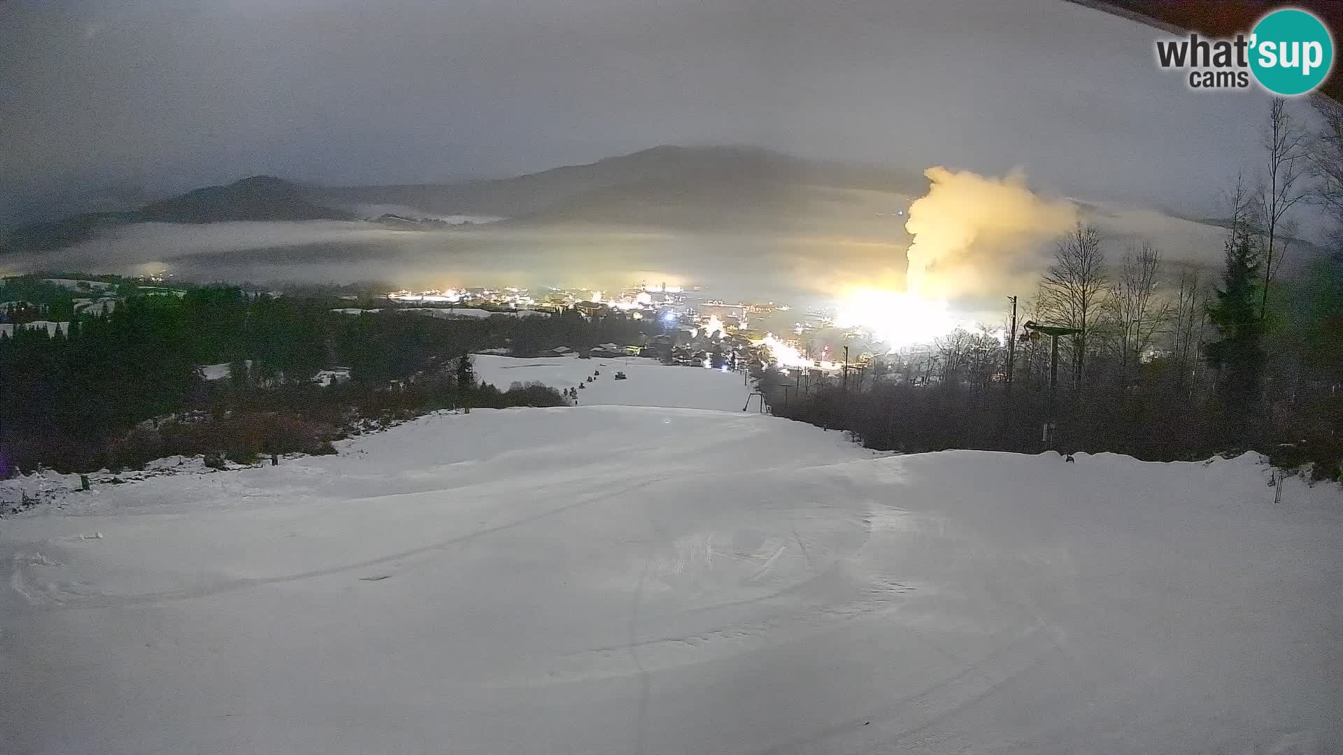 Webcam Bohinjska Bistrica – Vista live dalla stazione sciistica Kozji Hrbet