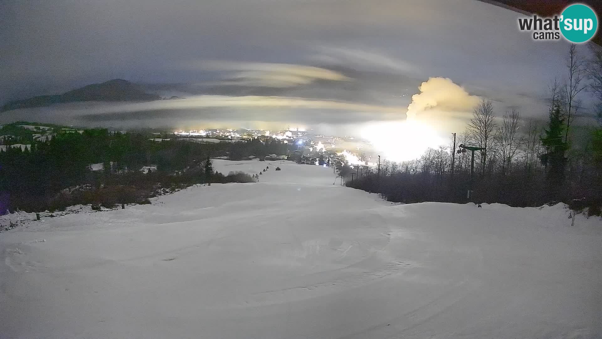 Livekamera Bohinjska Bistrica – Liveblick von der Skistation Kozji Hrbet