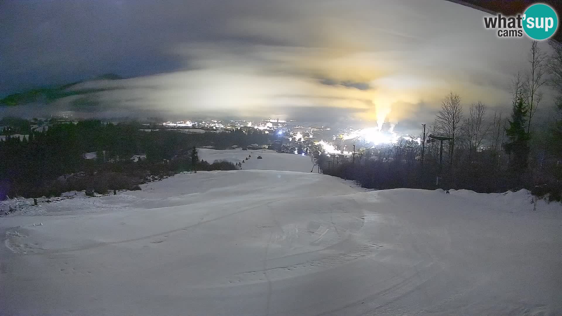 Webcam Bohinjska Bistrica – Live View from Kozji Hrbet Ski Station