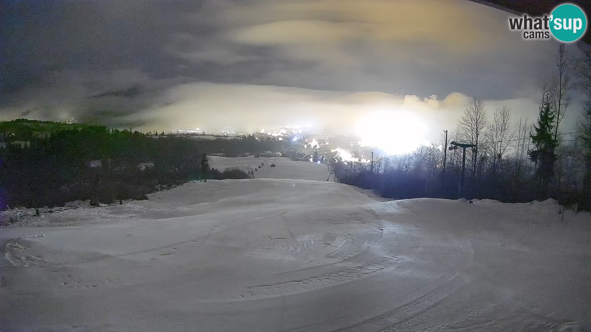 Webcam Bohinjska Bistrica – Vista live dalla stazione sciistica Kozji Hrbet