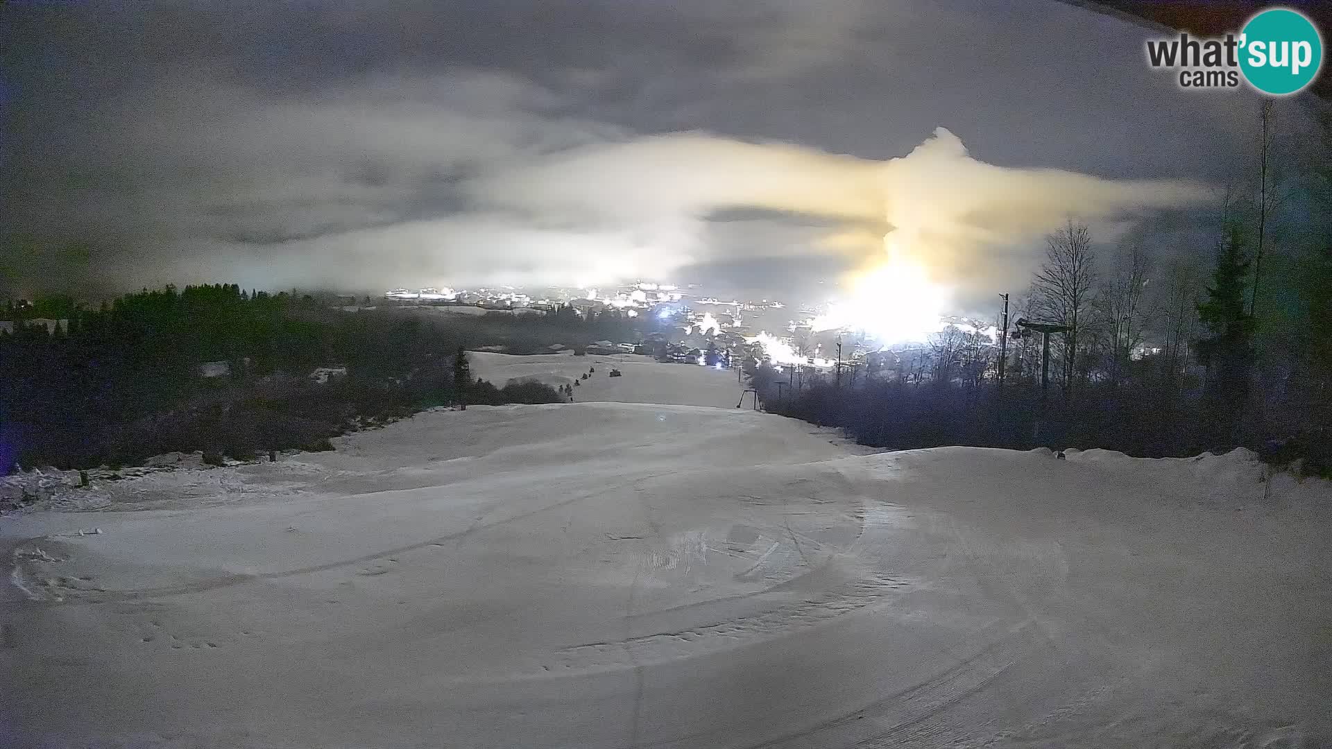 Webcam Bohinjska Bistrica – Live View from Kozji Hrbet Ski Station