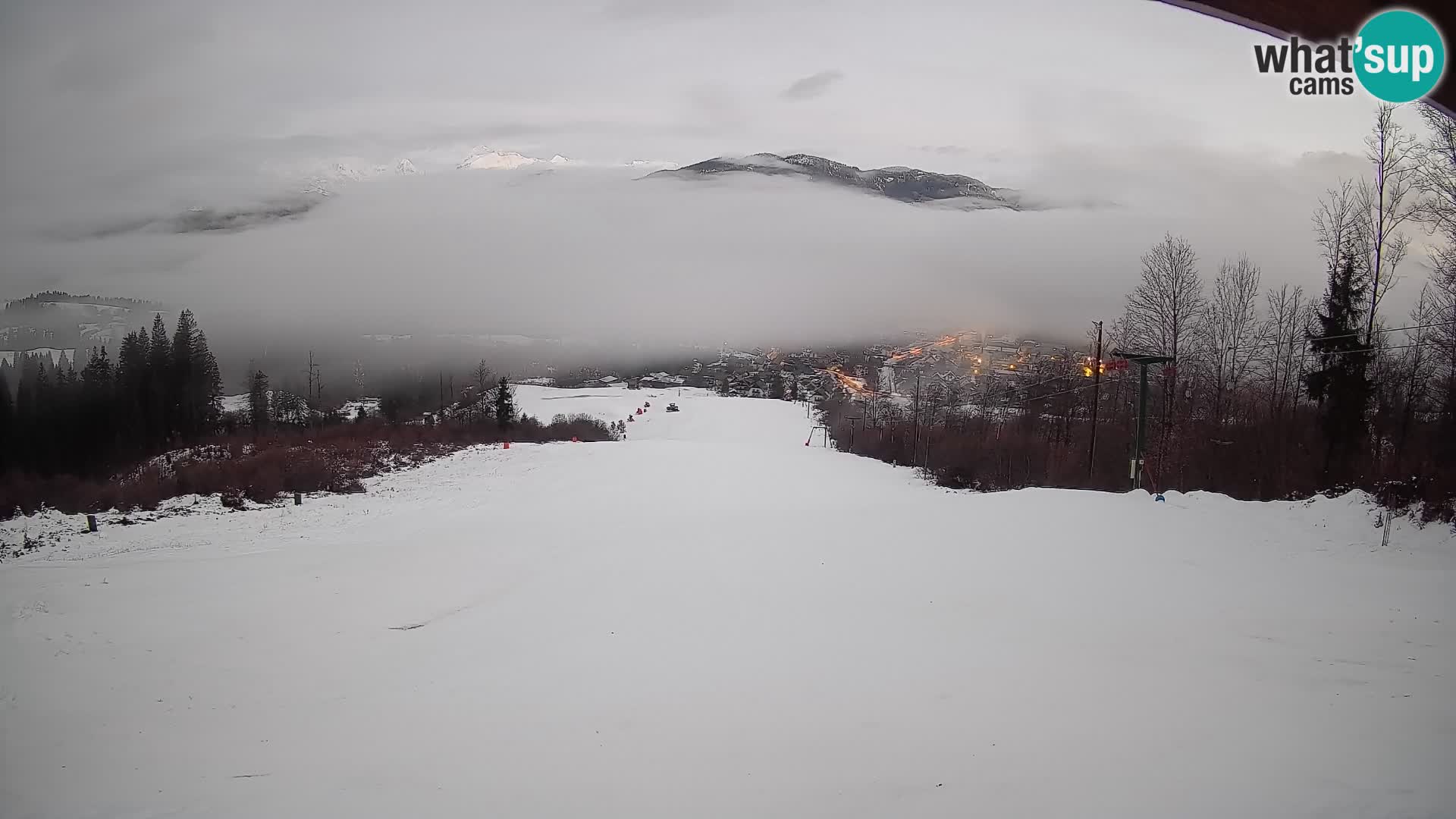 Webcam Bohinjska Bistrica – Vista live dalla stazione sciistica Kozji Hrbet