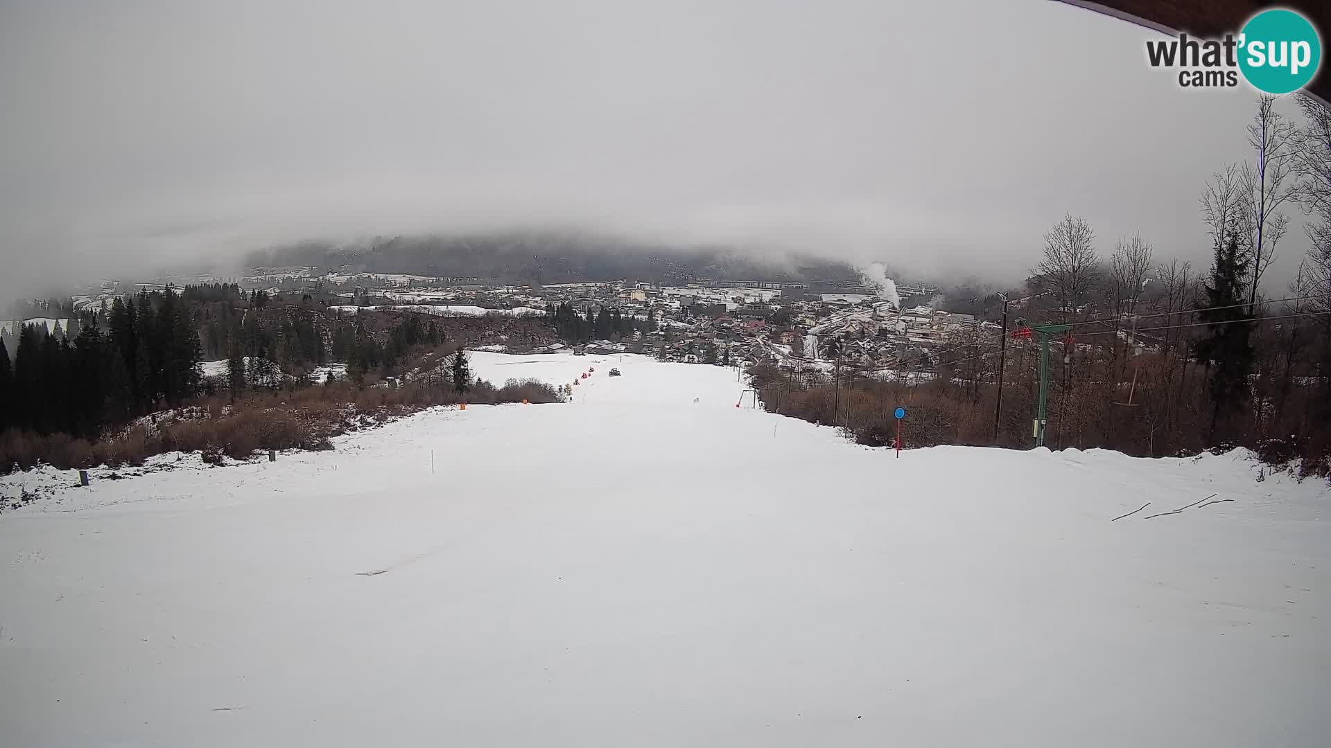 Webcam Bohinjska Bistrica – Live View from Kozji Hrbet Ski Station