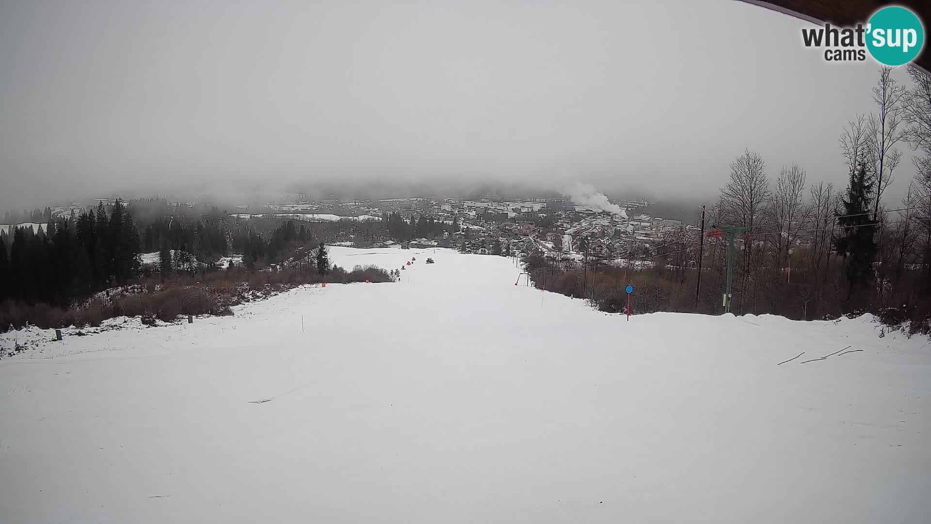 Webcam Bohinjska Bistrica – Live View from Kozji Hrbet Ski Station