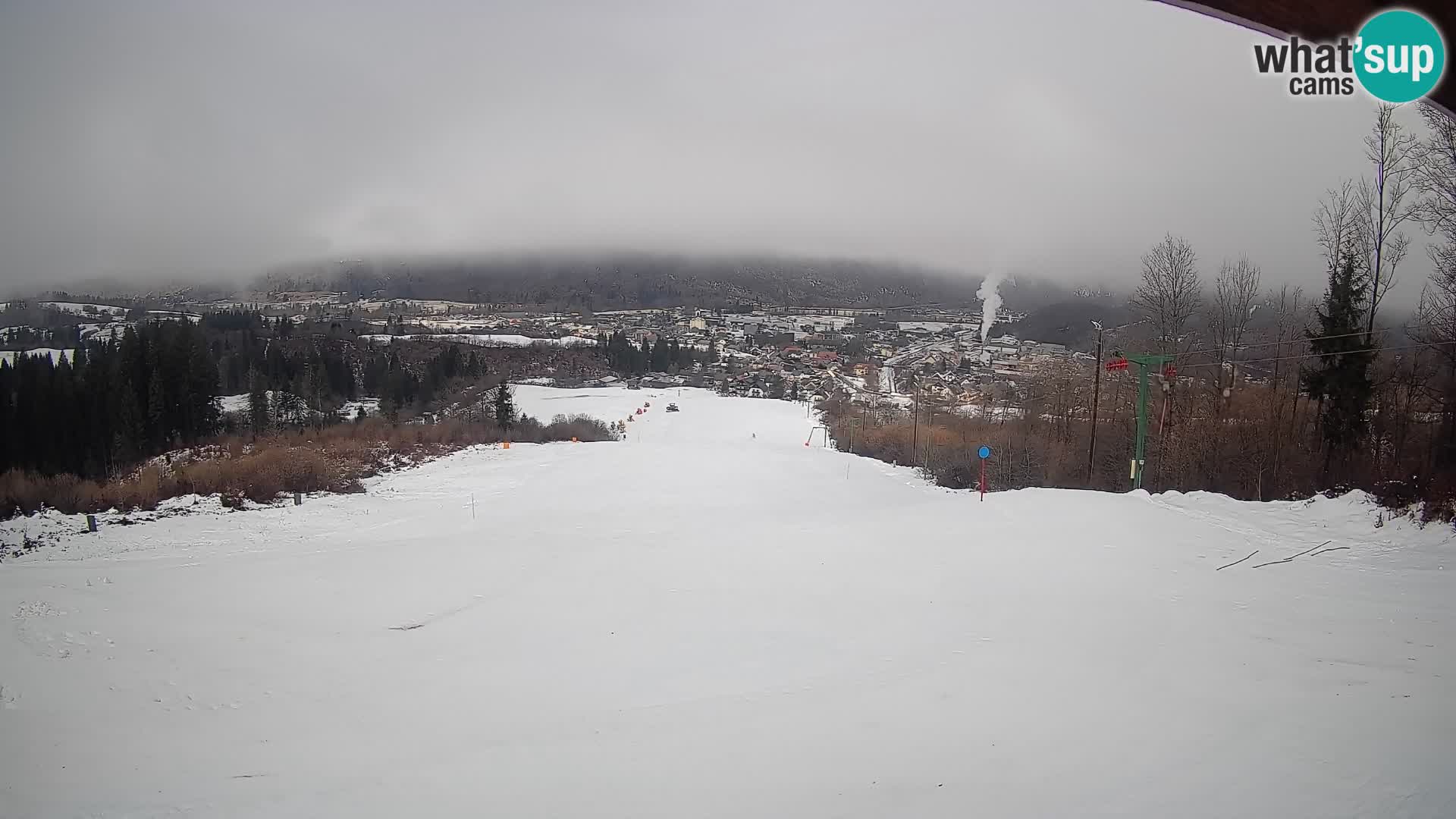 Webcam Bohinjska Bistrica – Live View from Kozji Hrbet Ski Station