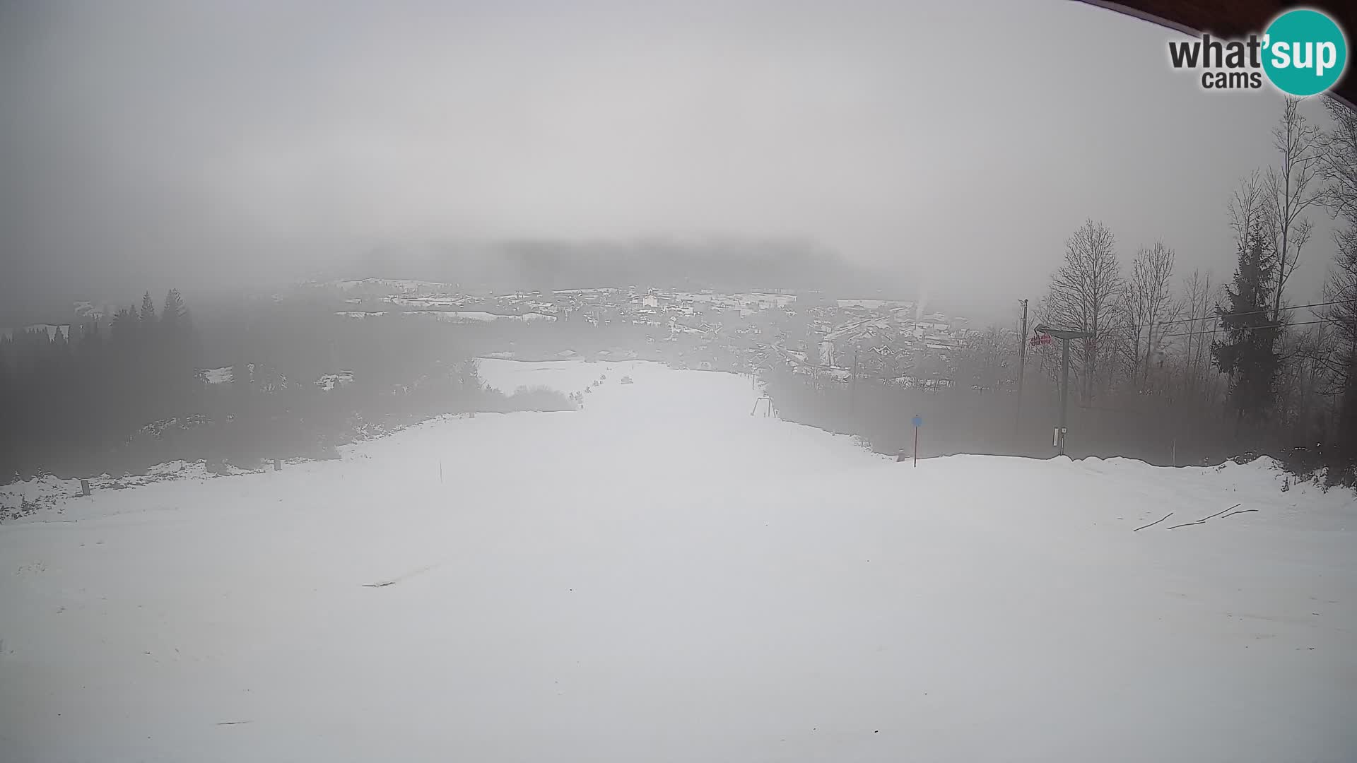 Webcam Bohinjska Bistrica – Live View from Kozji Hrbet Ski Station