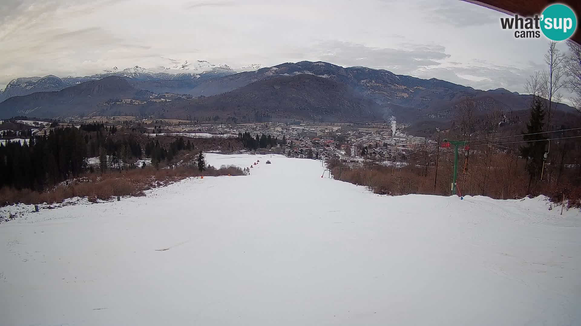 Webcam Bohinjska Bistrica – Vue en direct depuis la station de ski Kozji Hrbet