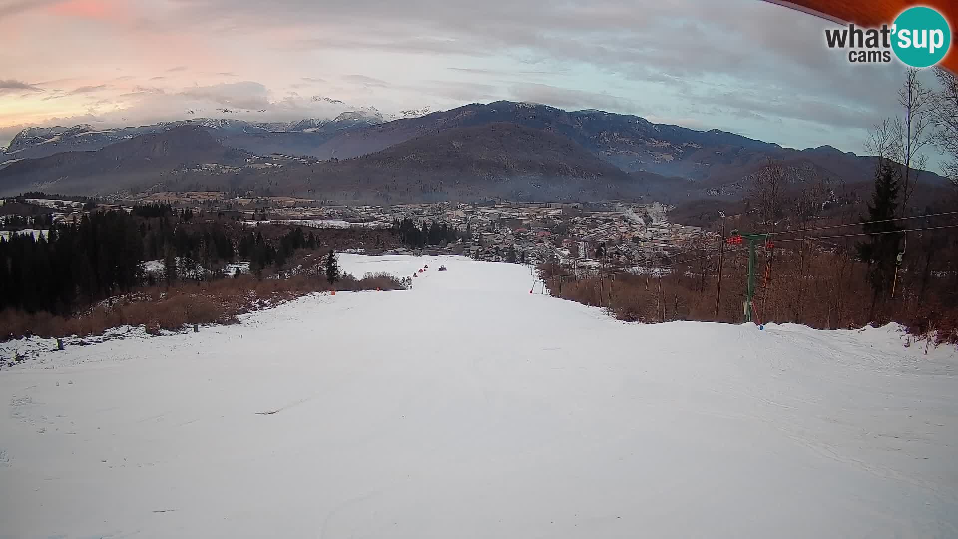 Webcam Bohinjska Bistrica – Vista live dalla stazione sciistica Kozji Hrbet