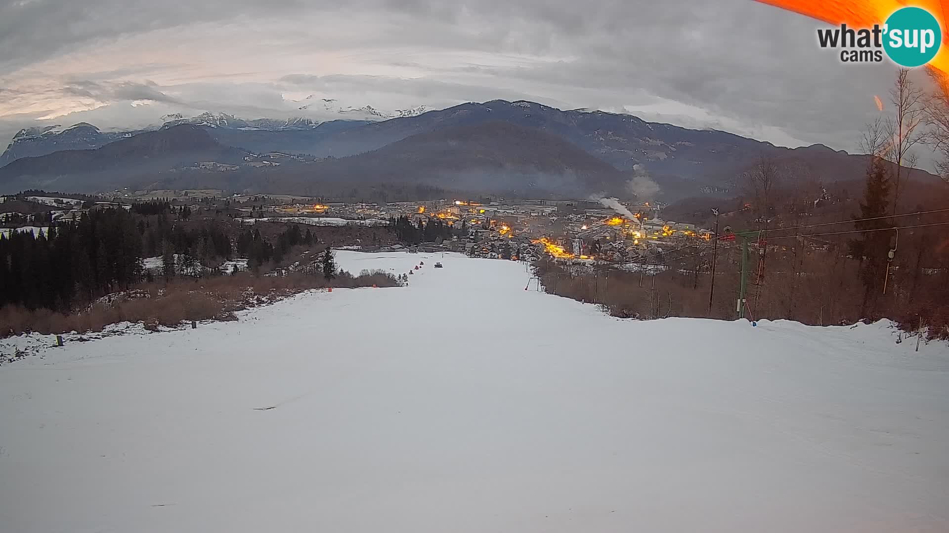 Webcam Bohinjska Bistrica – Vue en direct depuis la station de ski Kozji Hrbet