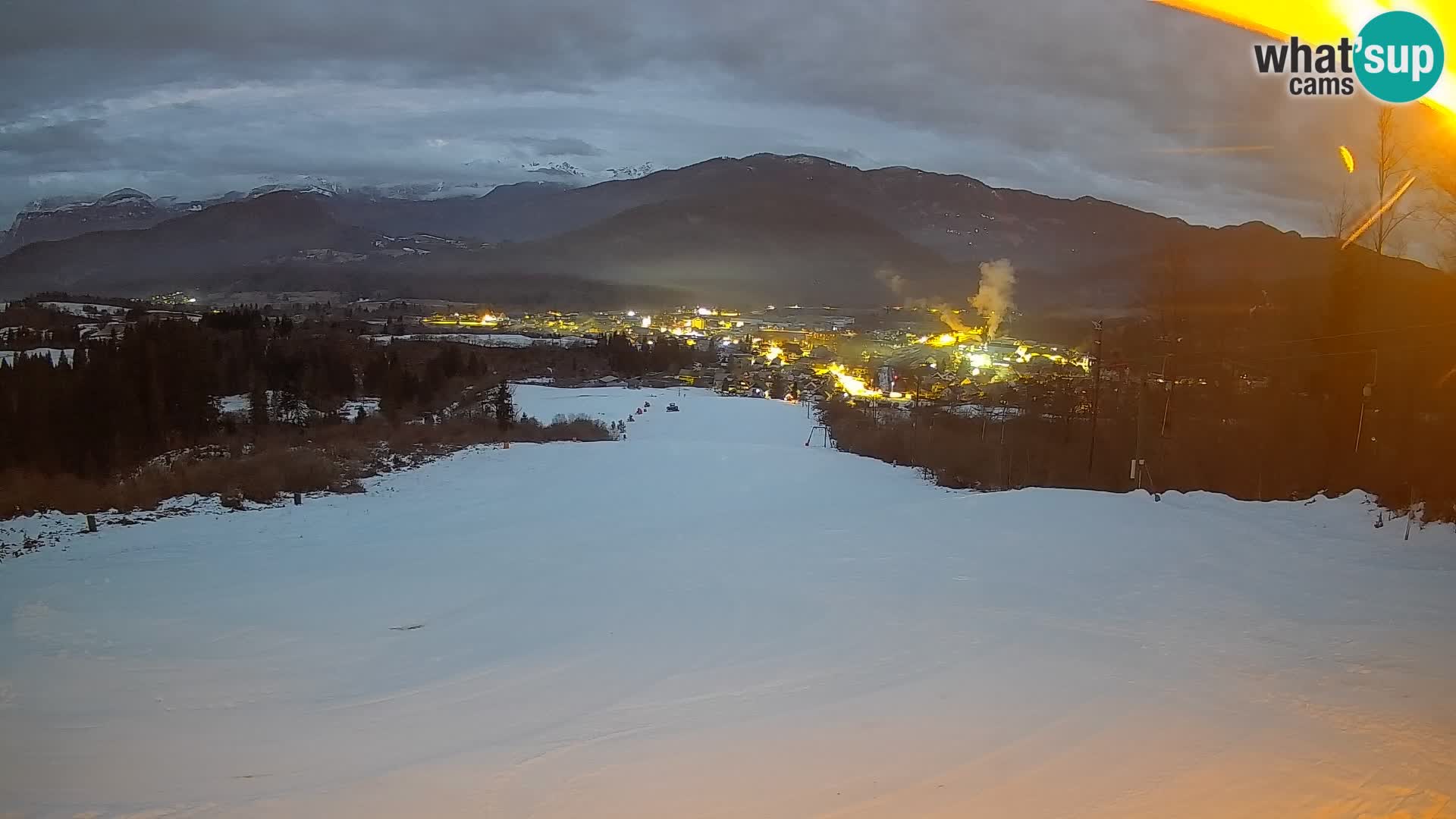 Webcam Bohinjska Bistrica – Vue en direct depuis la station de ski Kozji Hrbet