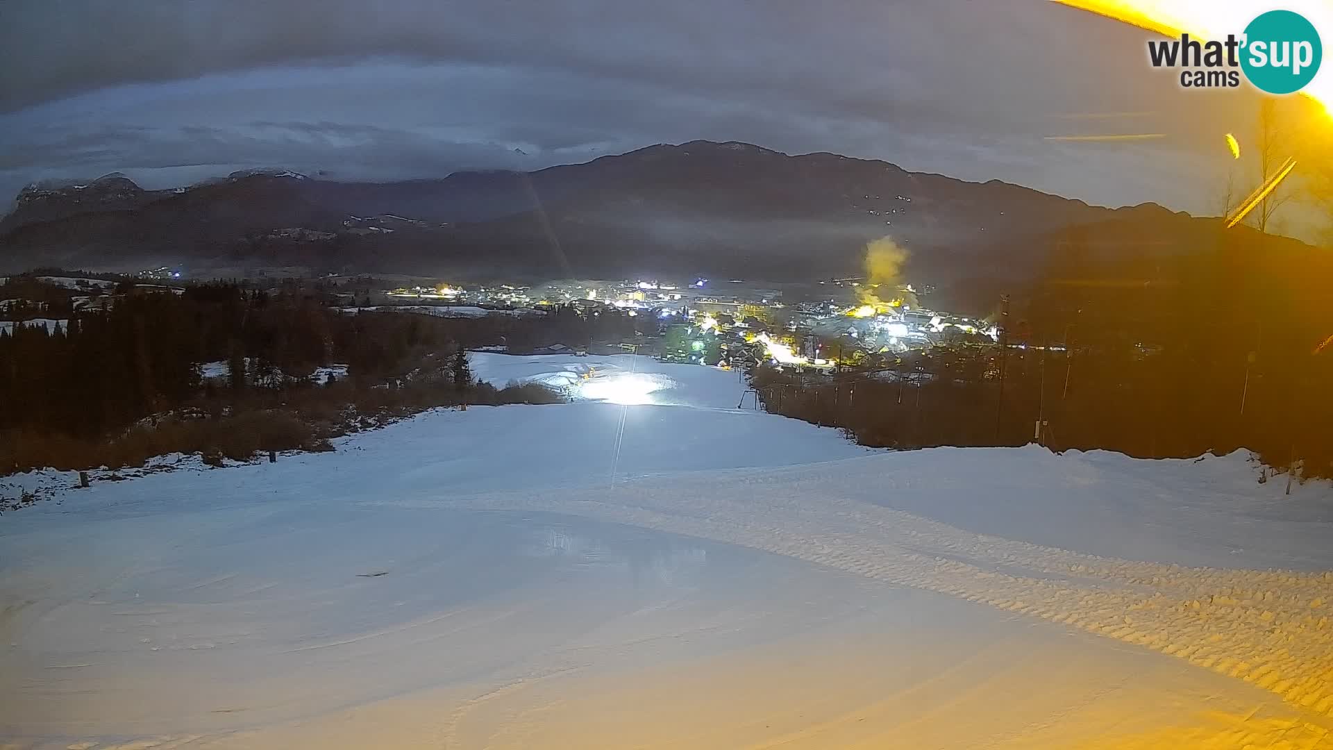 Cámara en vivo Bohinjska Bistrica – Vista en directo desde la estación de esquí Kozji Hrbet