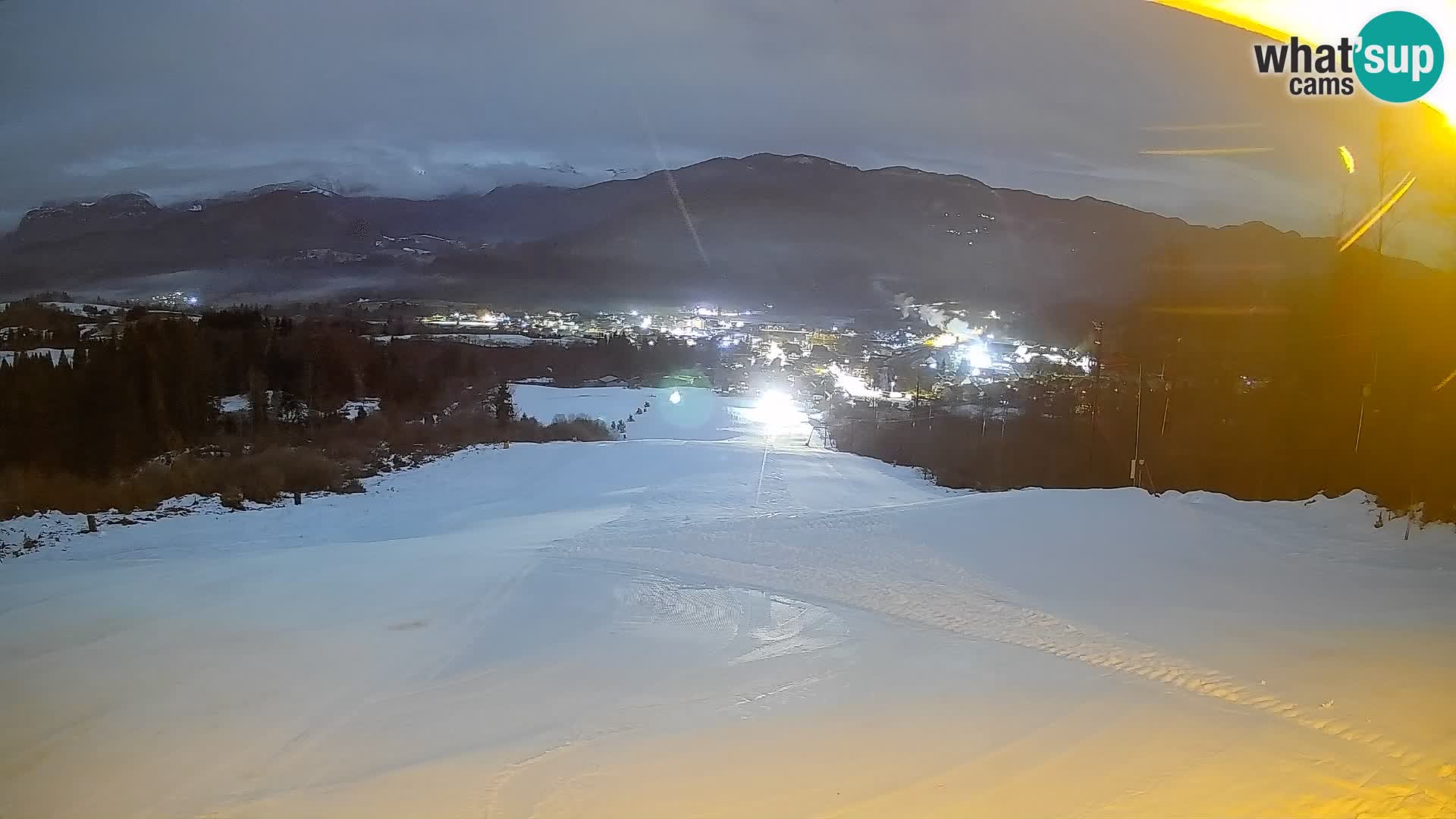 Webcam Bohinjska Bistrica – Vista live dalla stazione sciistica Kozji Hrbet