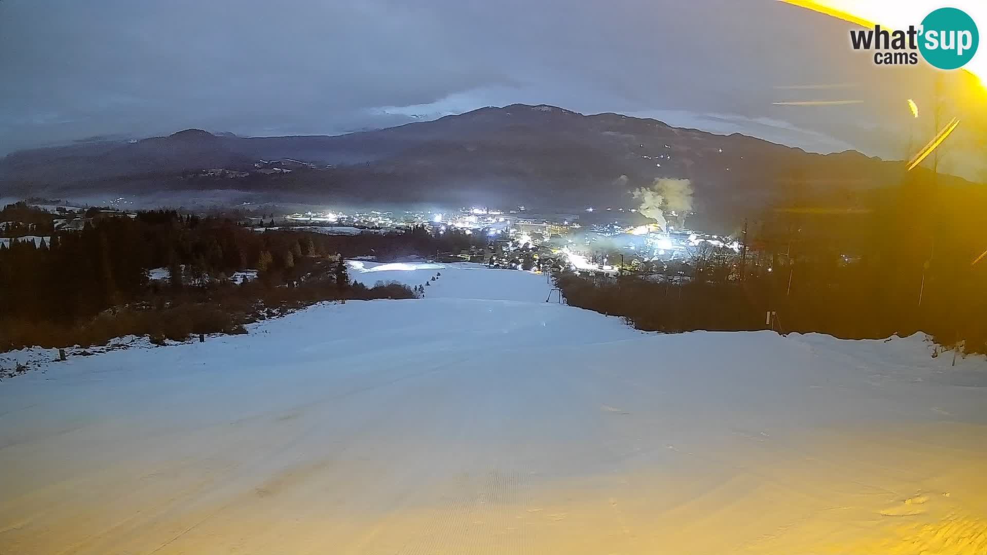 Webcam Bohinjska Bistrica – Vue en direct depuis la station de ski Kozji Hrbet