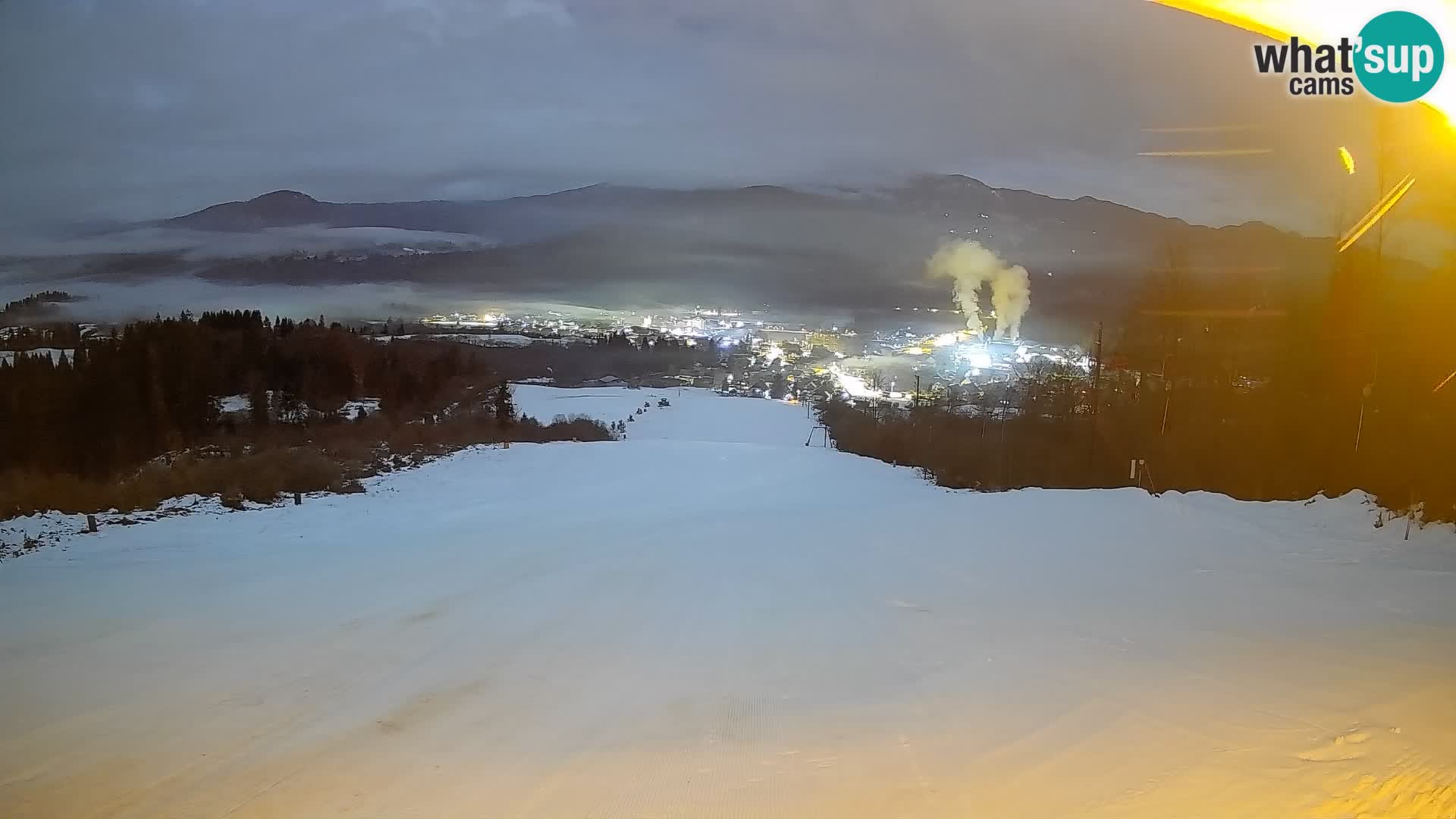 Livekamera Bohinjska Bistrica – Liveblick von der Skistation Kozji Hrbet