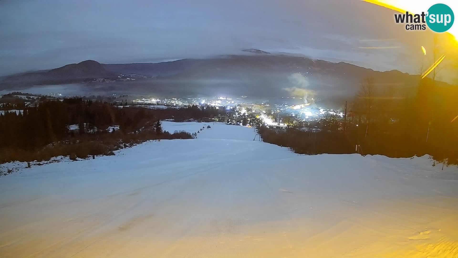 Webcam Bohinjska Bistrica – Vue en direct depuis la station de ski Kozji Hrbet